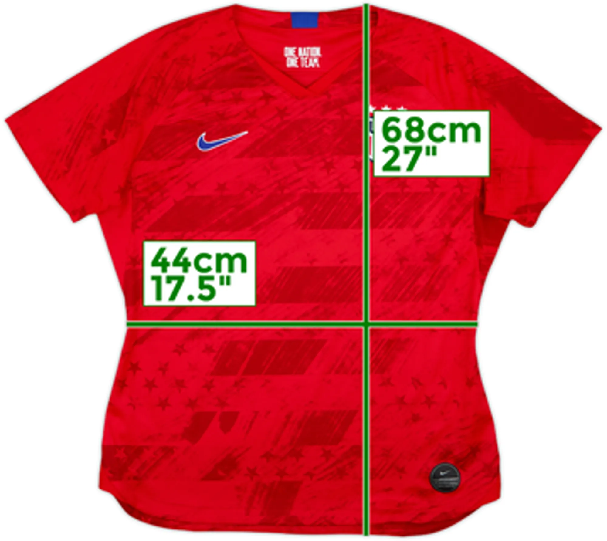 2019-20 USA Away Shirt - 10/10 - (Women's L)