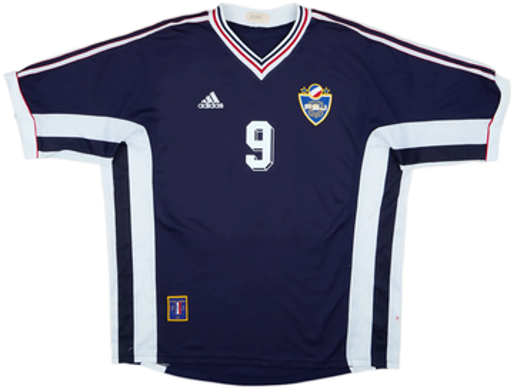 1998-99 Yugoslavia Home Shirt Mijatovic #9 - 6/10 - (XXL)
