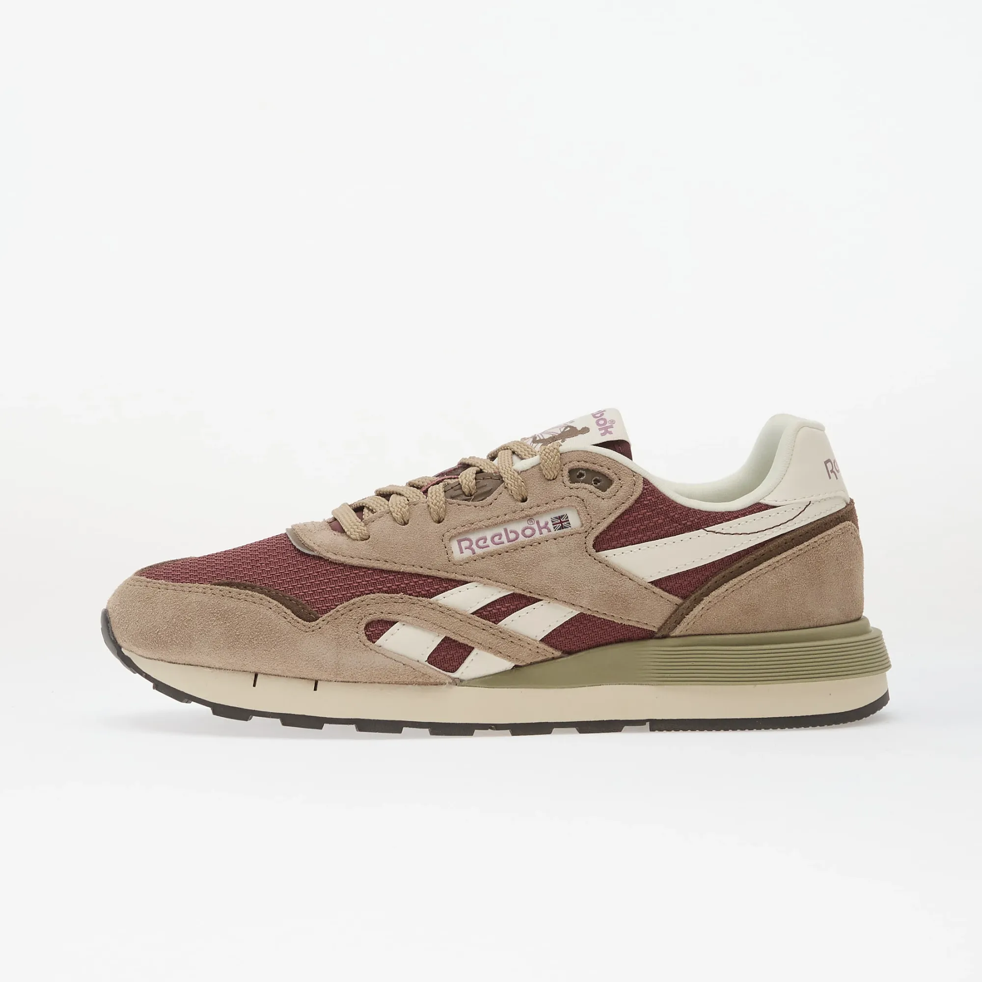 Sneakers Reebok Classic Nylon 89 Grainy Grey/ Black Berry/ Chalk Eur 44.5