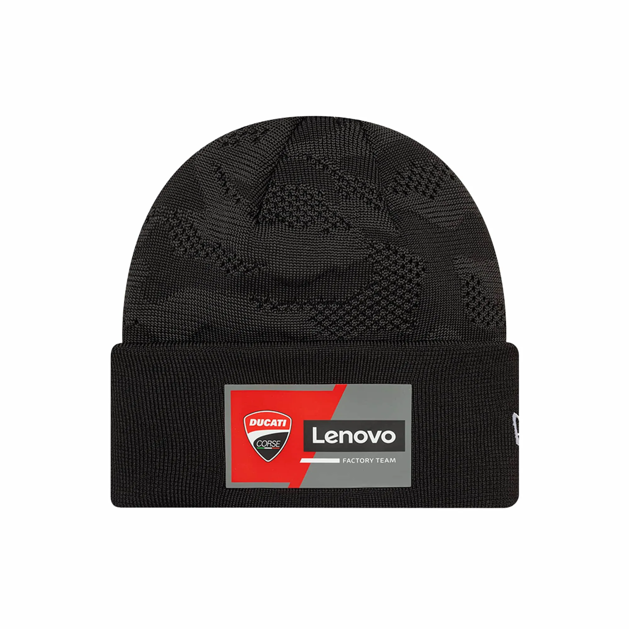 Ducati Team Black Cuff Knit Beanie Hat New Era Cap adult unisex
