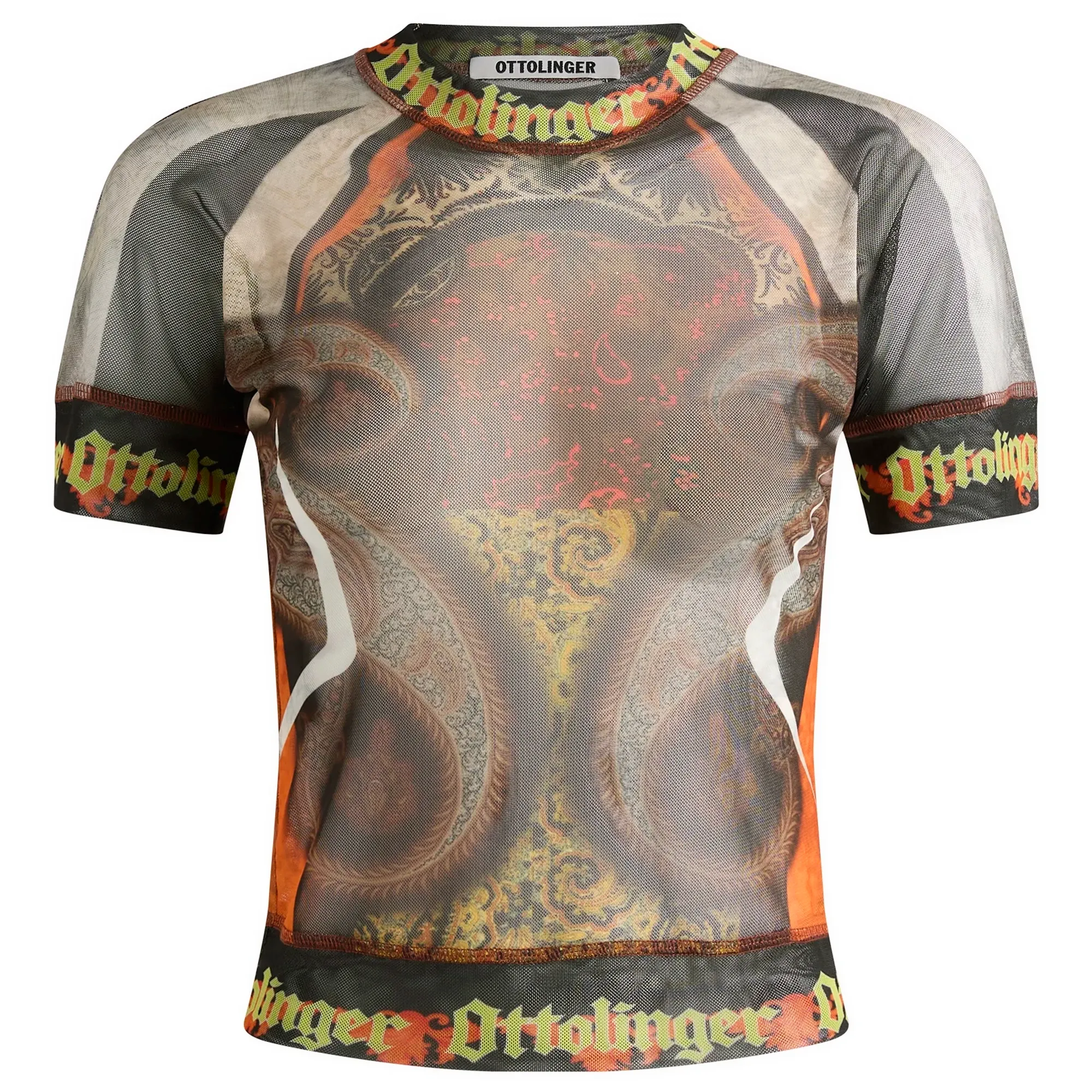 Ottolinger Women's Mesh T-Shirt Paisley