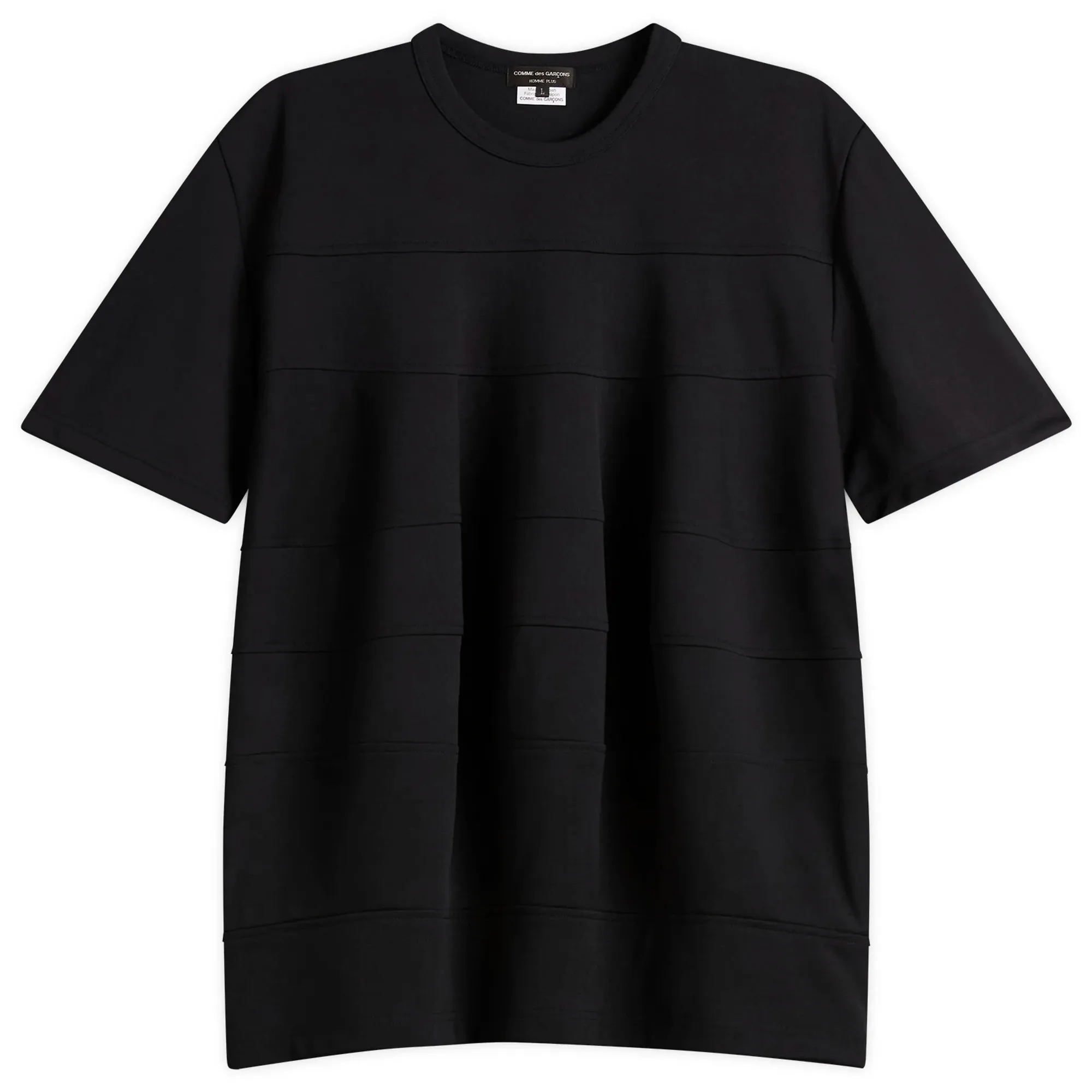 Comme des Garçons Homme Plus Men's Smooth Thick T-Shirt Black