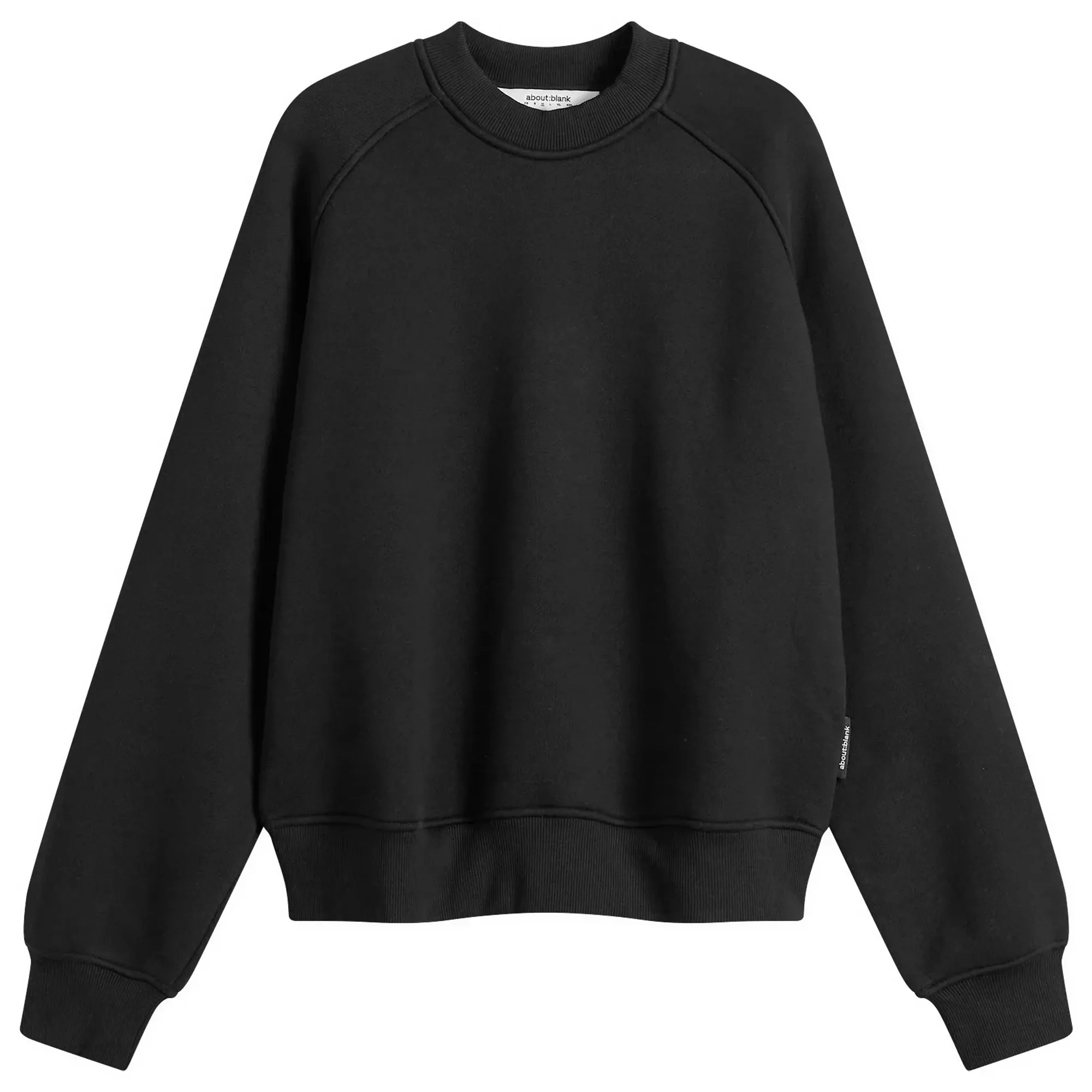 about:blank Men's Insignia Crew Sweatshirt Black