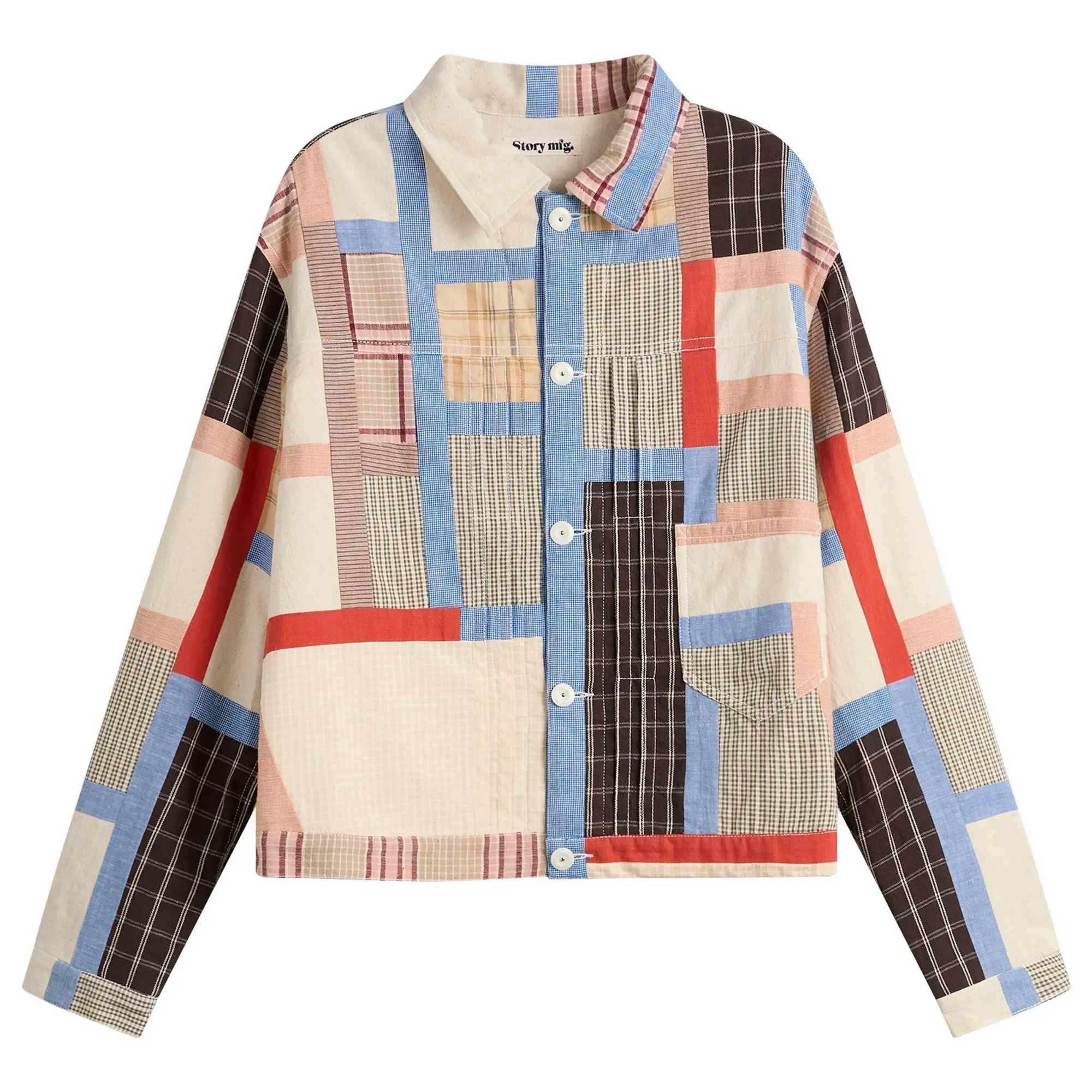 Story mfg. Women's Friday Jacket Lost Patchwork