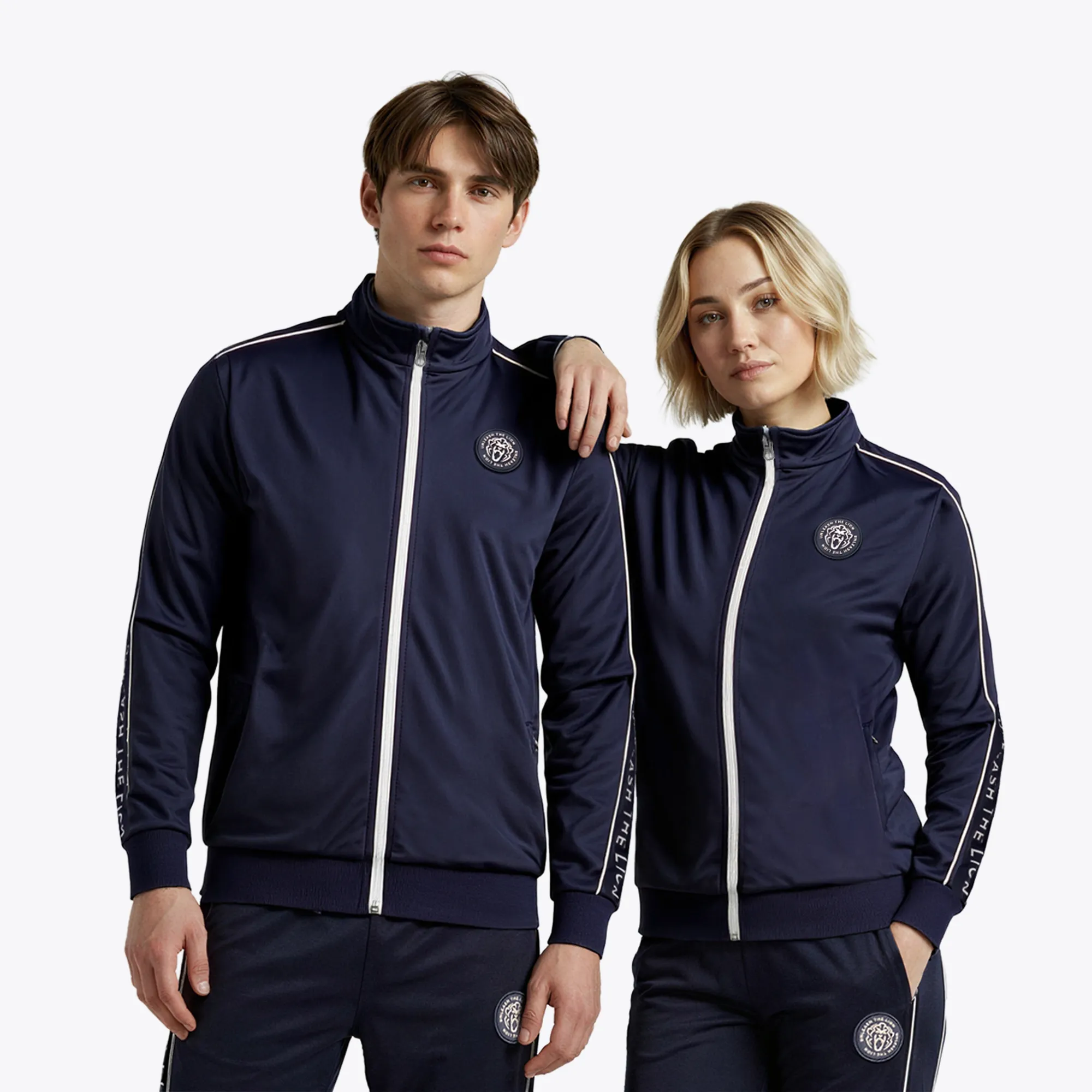 Unleash the Lion Tracksuit - Navy/White