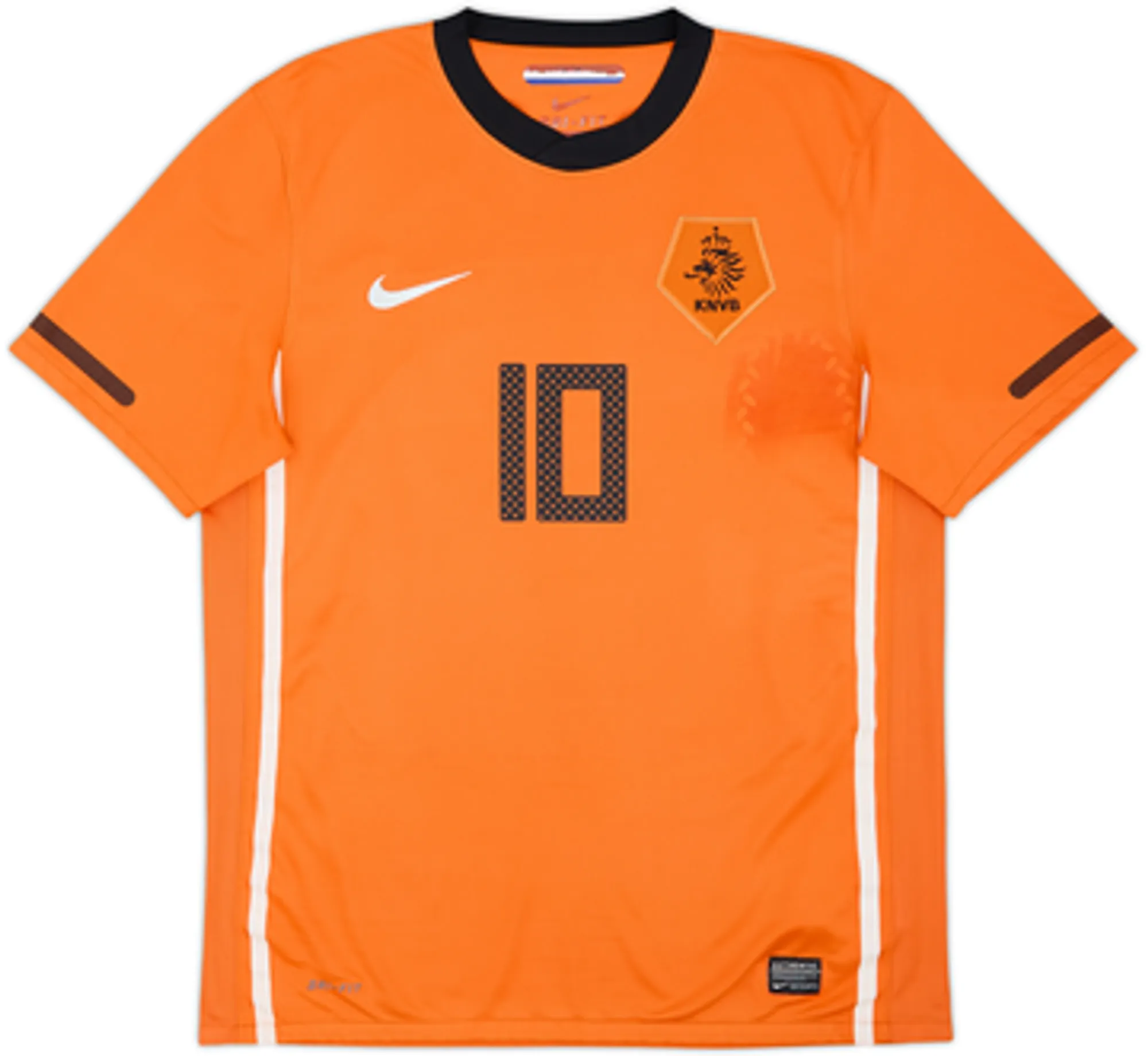 2010-11 Netherlands Home Shirt Sneijder #10 - 5/10 - (M)