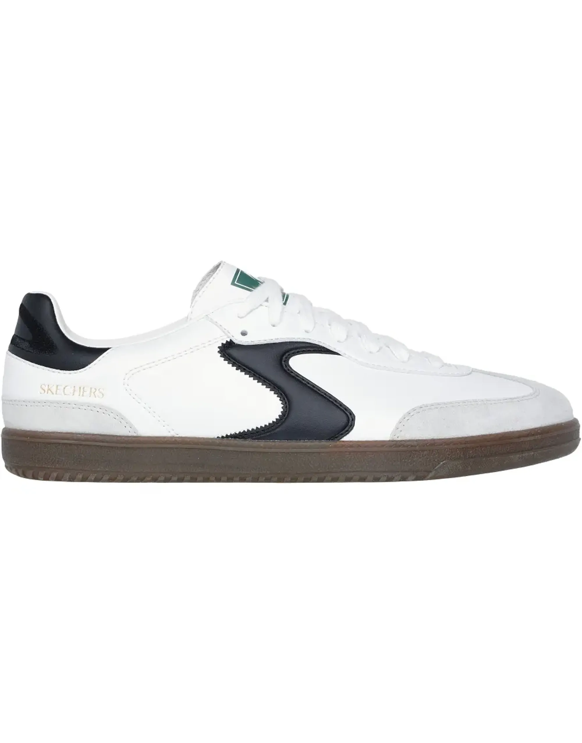 Skechers Men's Hotshot - Pyke Sneaker in White/Black