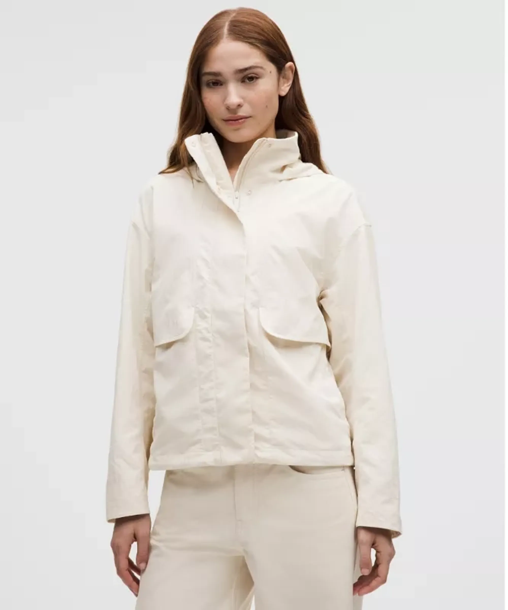 lululemon – Women's Always Effortless Jacket Evolve – Color White – Size Large