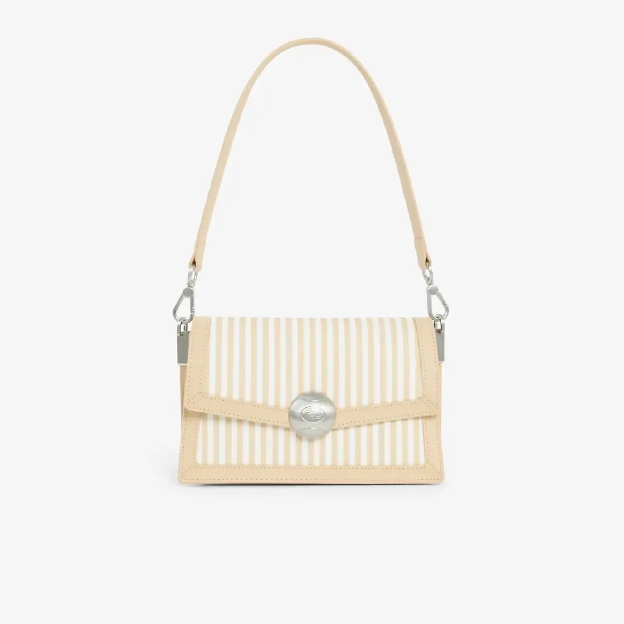 Lacoste Summer Pack Shoulder Bag - White Light Natural