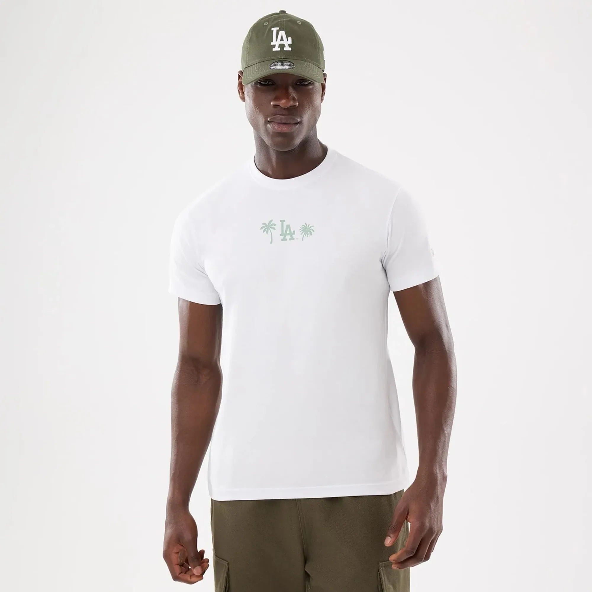LA Dodgers MLB Resort White T-Shirt New Era Cap adult unisex