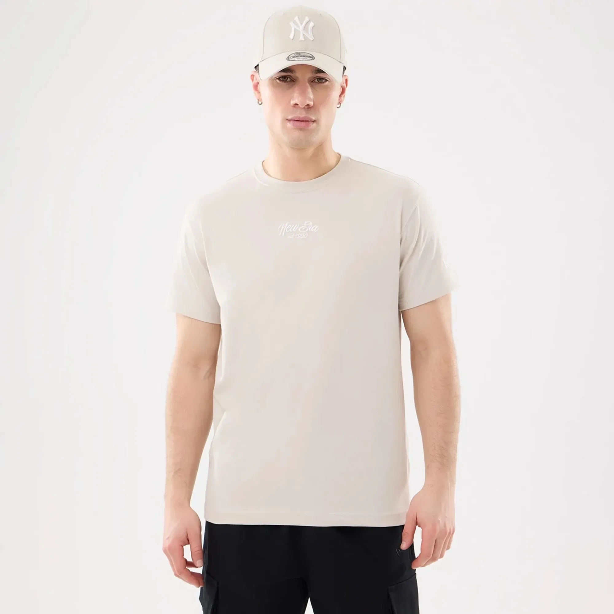 New Era Resort Natural T-Shirt adult unisex