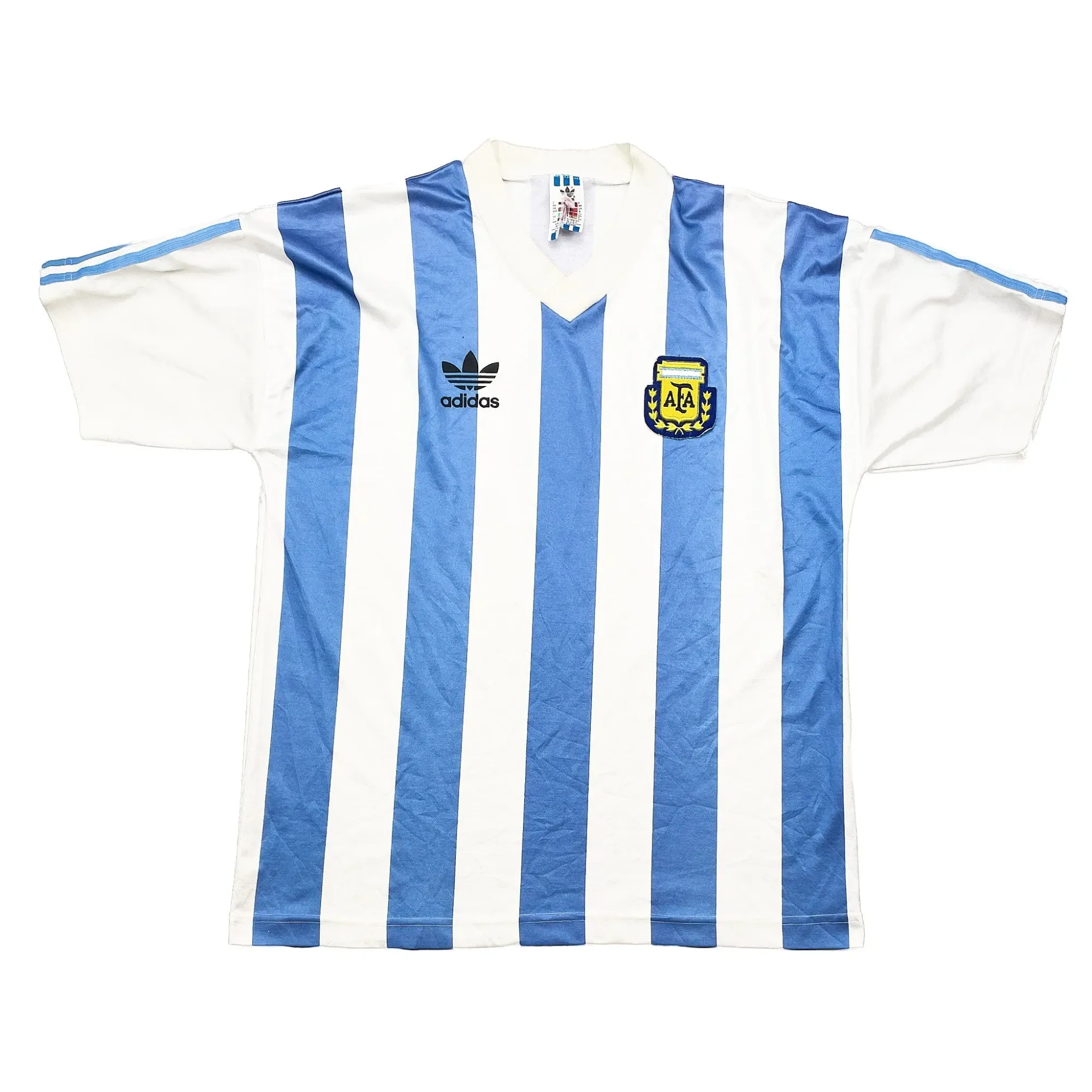 1991/92 Argentina Home Shirt (M) Adidas | Cult Kits