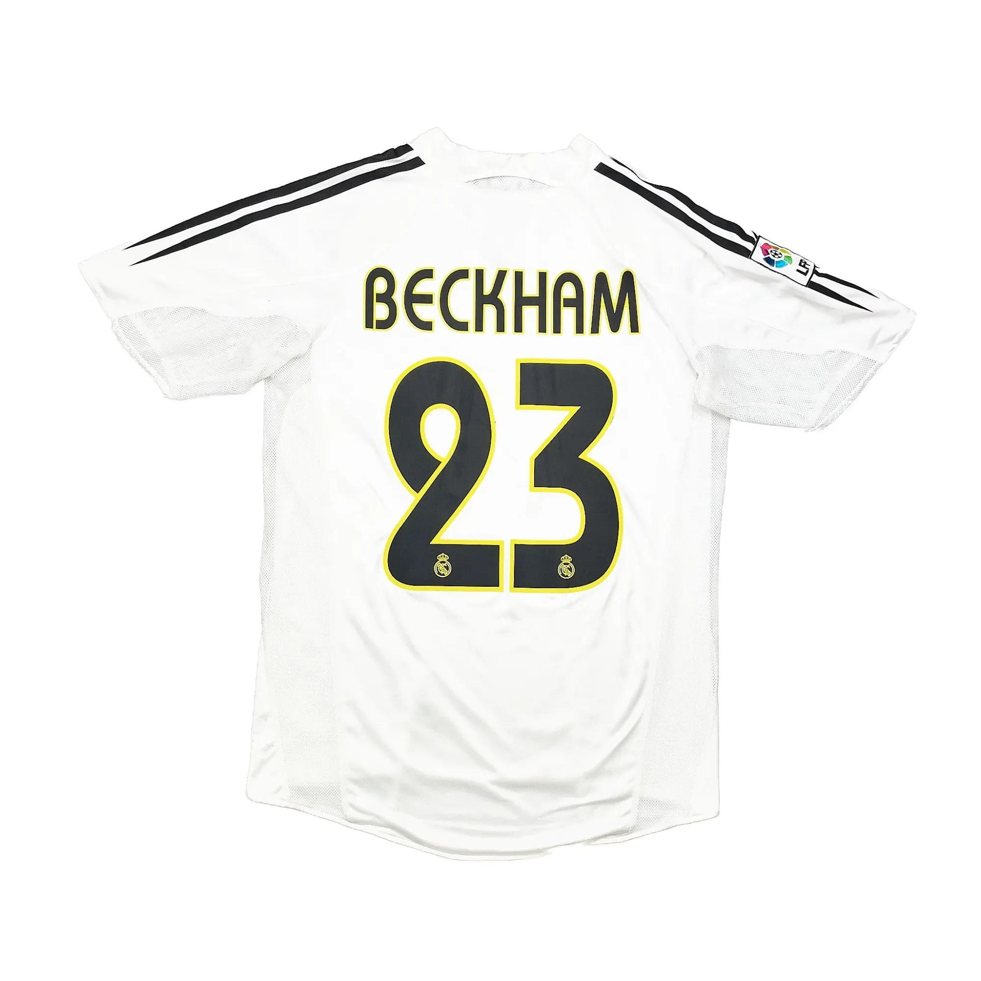 2004/05 Real Madrid Beckham #23 *Player Issue* Home Shirt (M) Adidas | Cult Kits