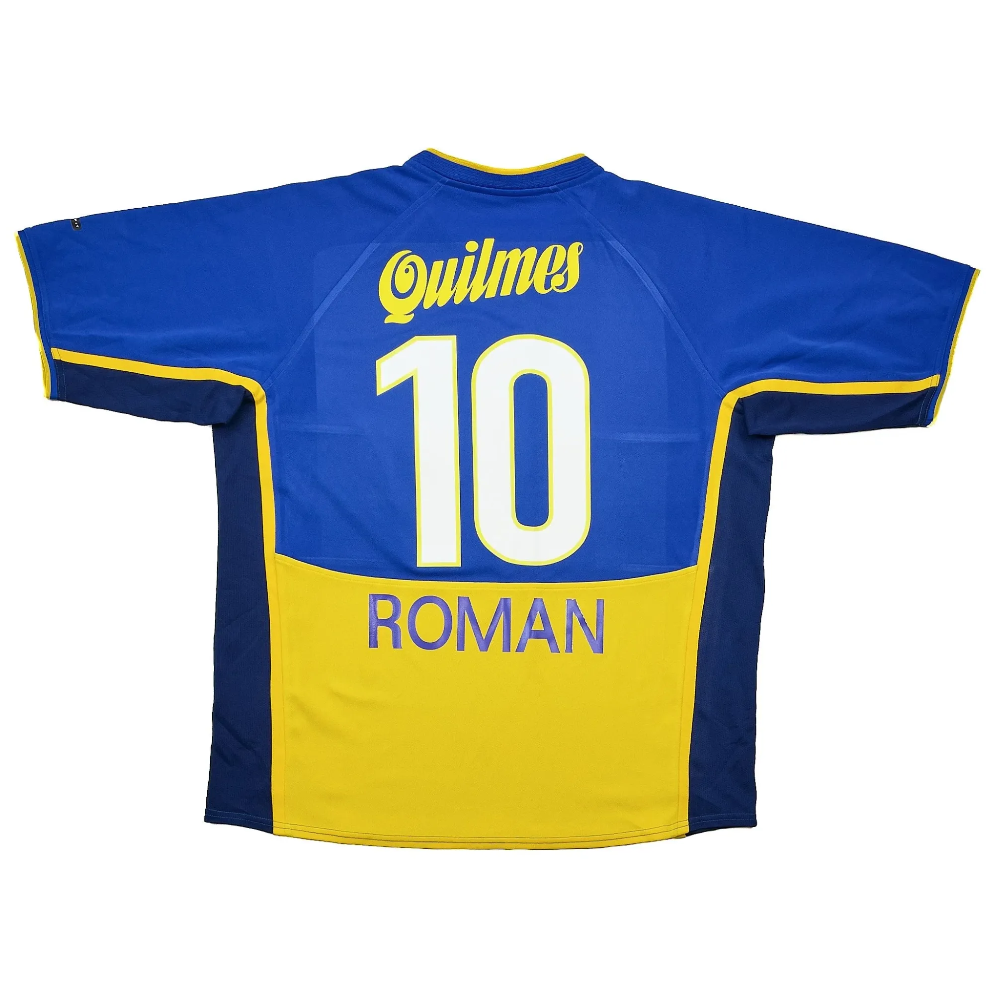 2001/02 Boca Juniors Roman #10 Home Shirt (L) Nike | Cult Kits