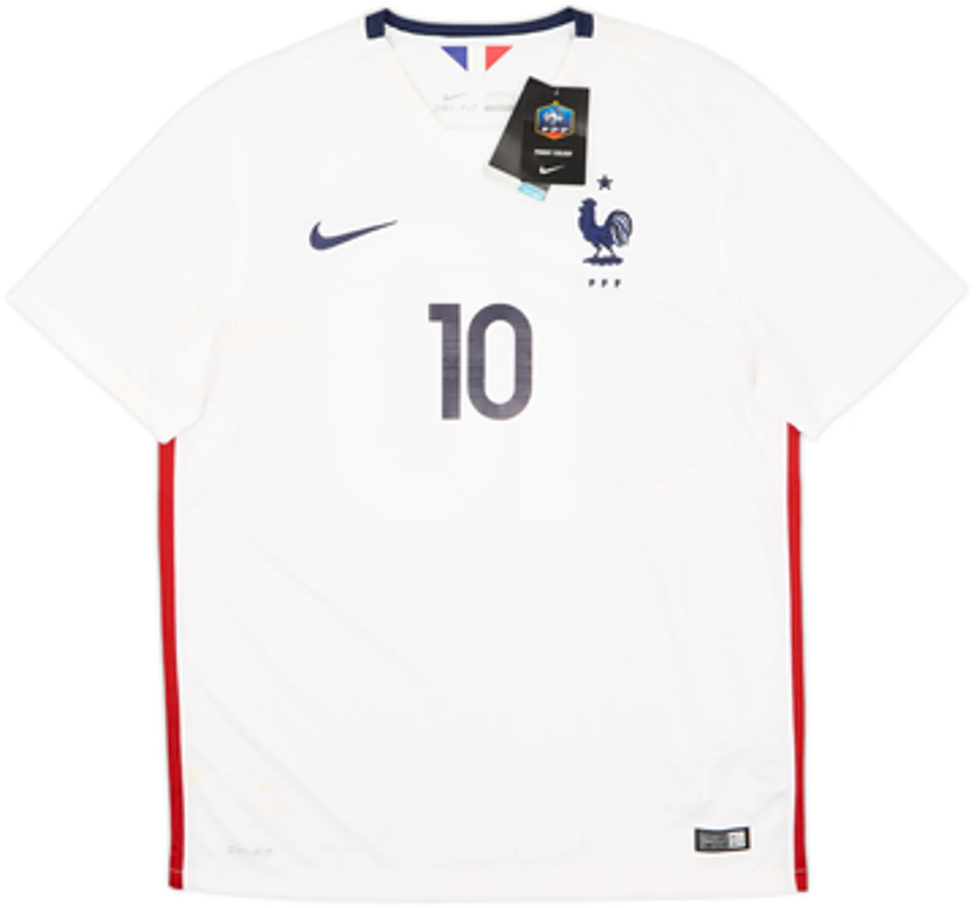 2015-16 France Away Shirt Benzema #10 (L)