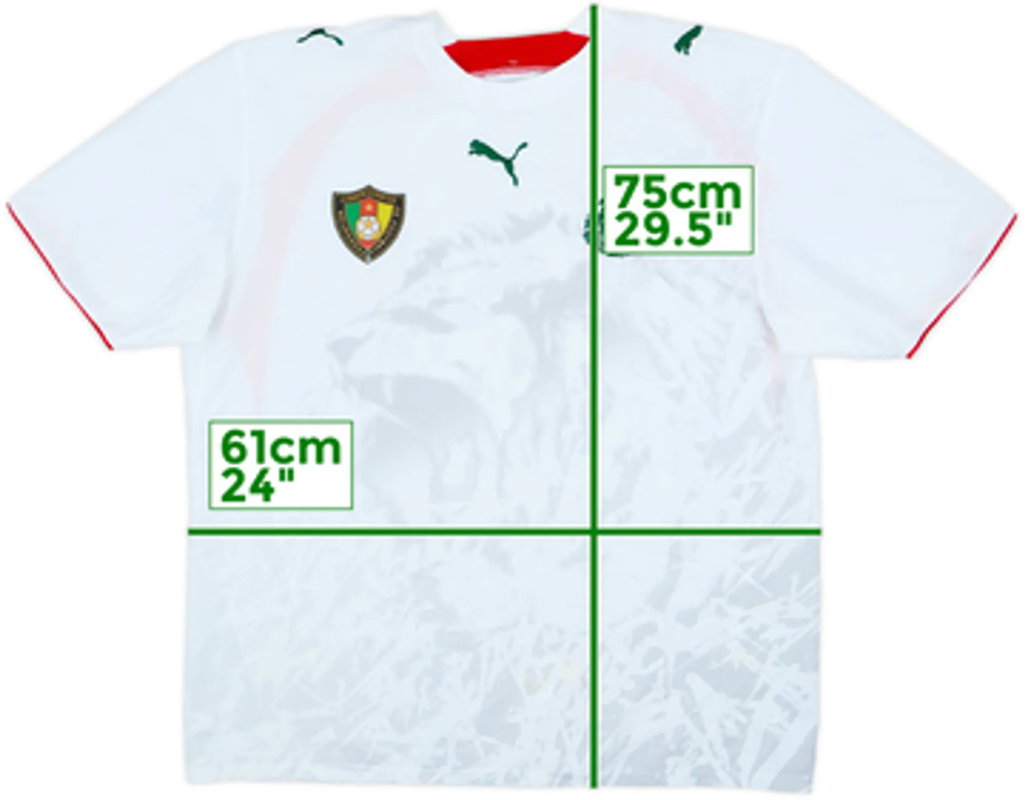 2006-08 Cameroon Third Shirt - 7/10 - (XL)