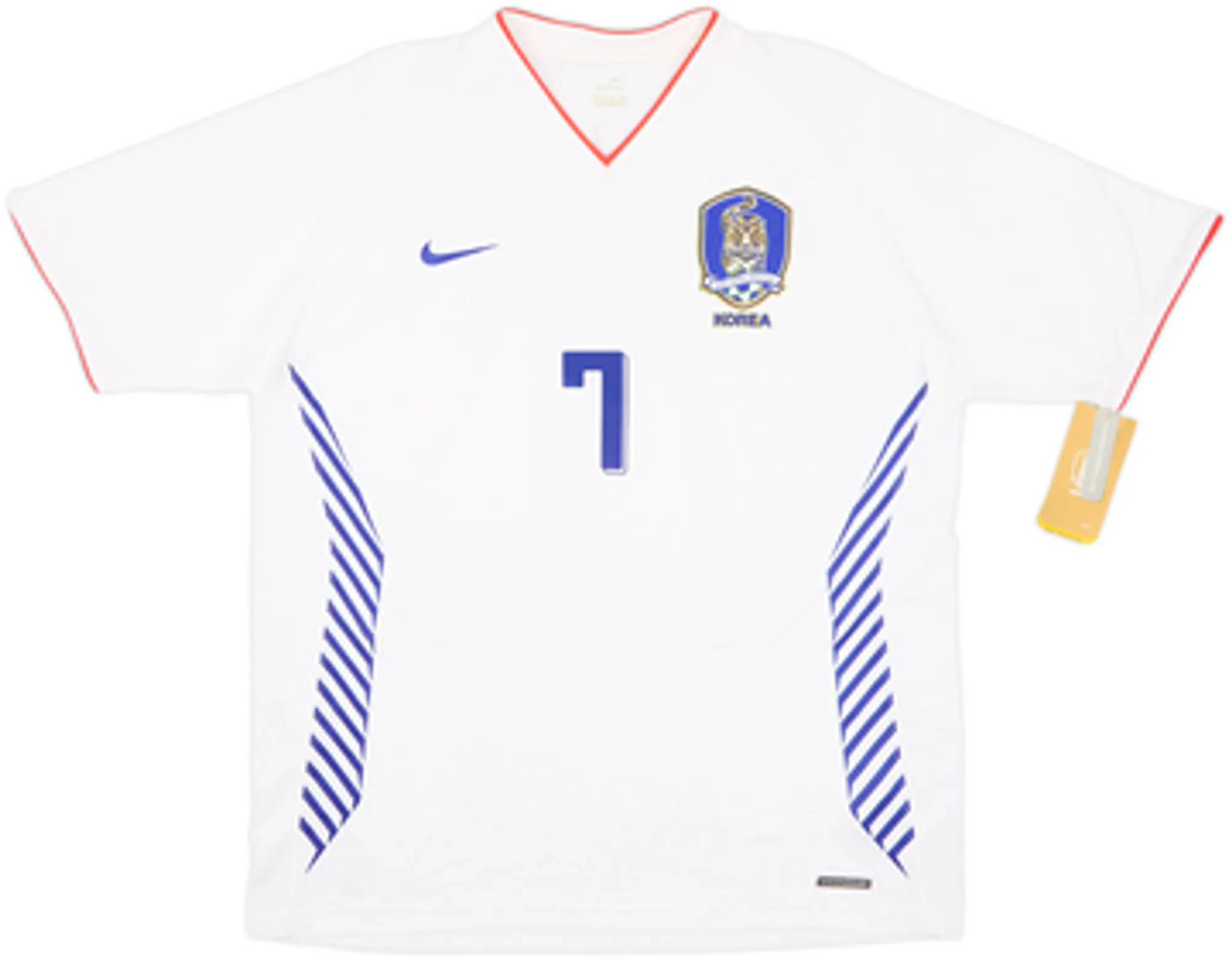 2006-08 South Korea Away Shirt Ji Sung #7 (XL)