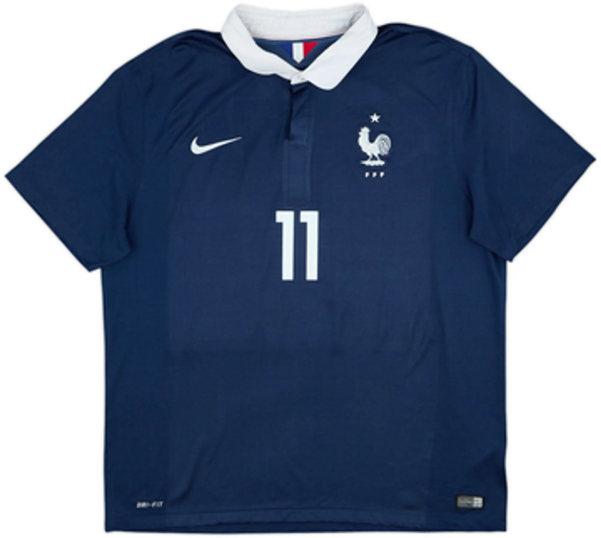 2014-15 France Home Shirt Griezmann #11 - 6/10 - (S)
