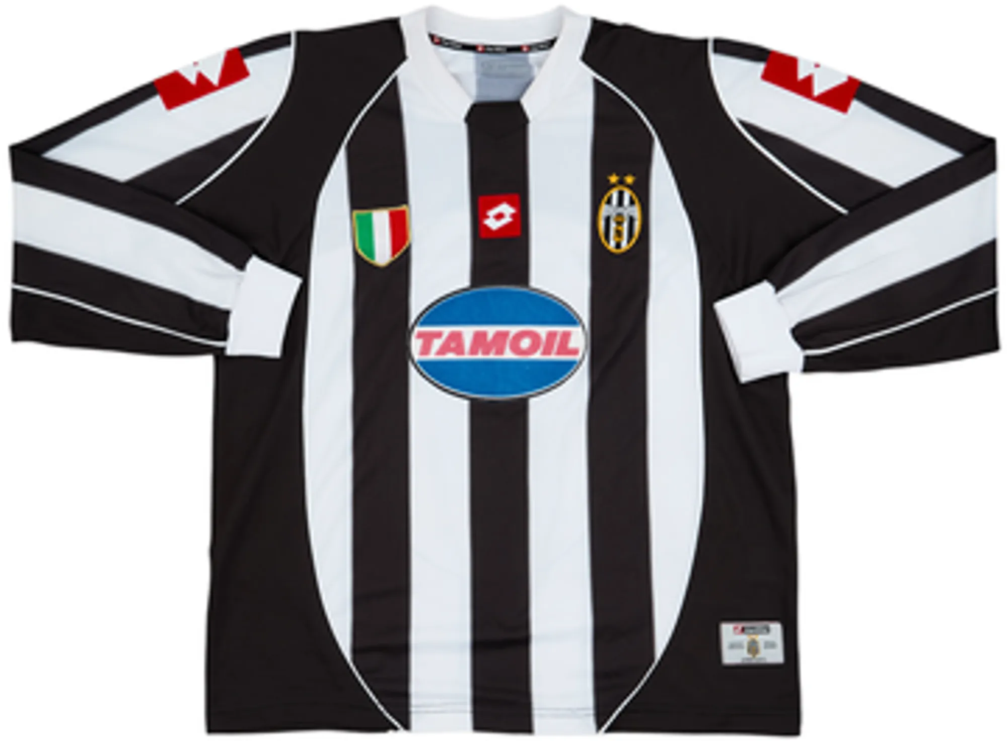2002-03 Juventus European Home L/S Shirt Trezeguet #17 - 7/10 - (XL)