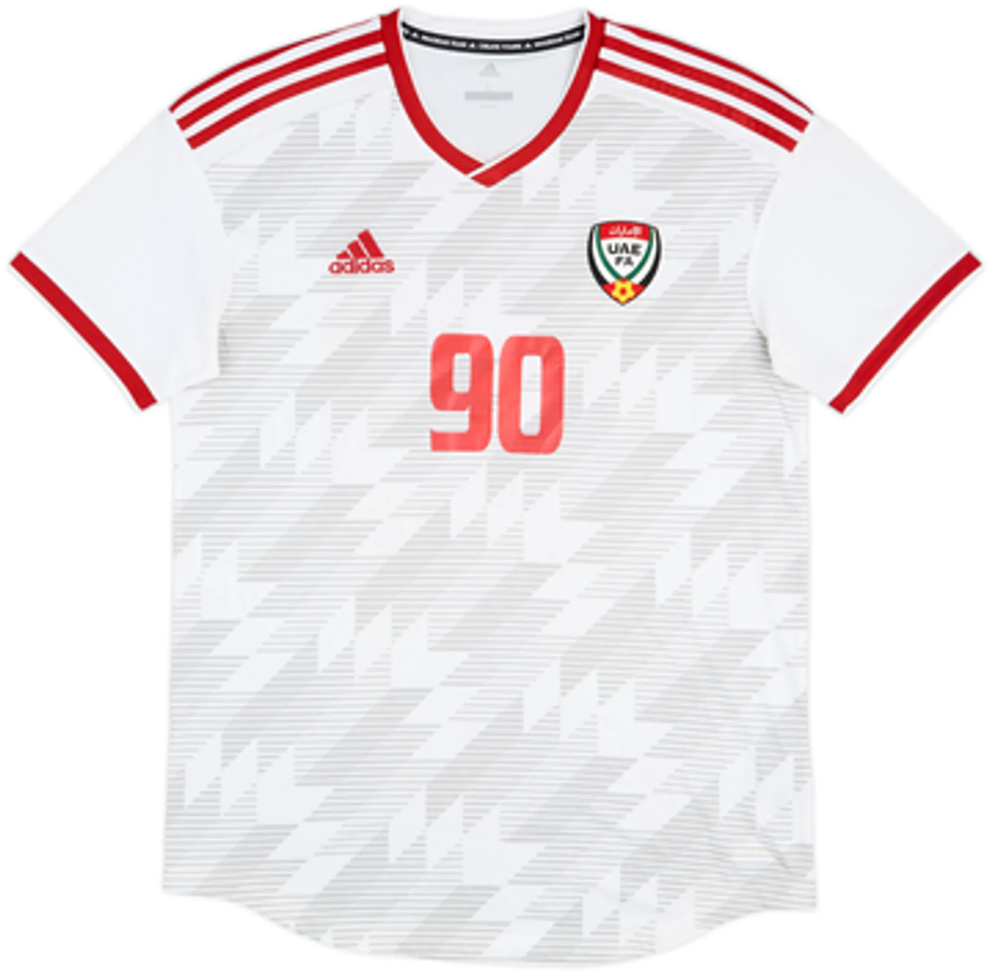 2019-20 UAE Home Shirt Nawaf #90 - 7/10 - (L)