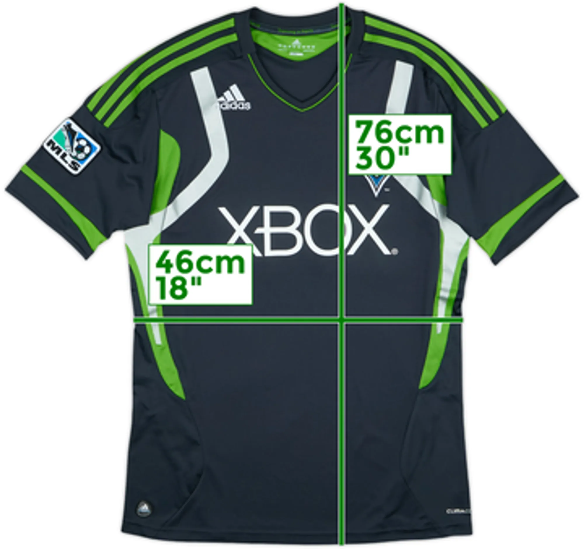 2011-12 Seattle Sounders Away Shirt - 9/10 - (S)