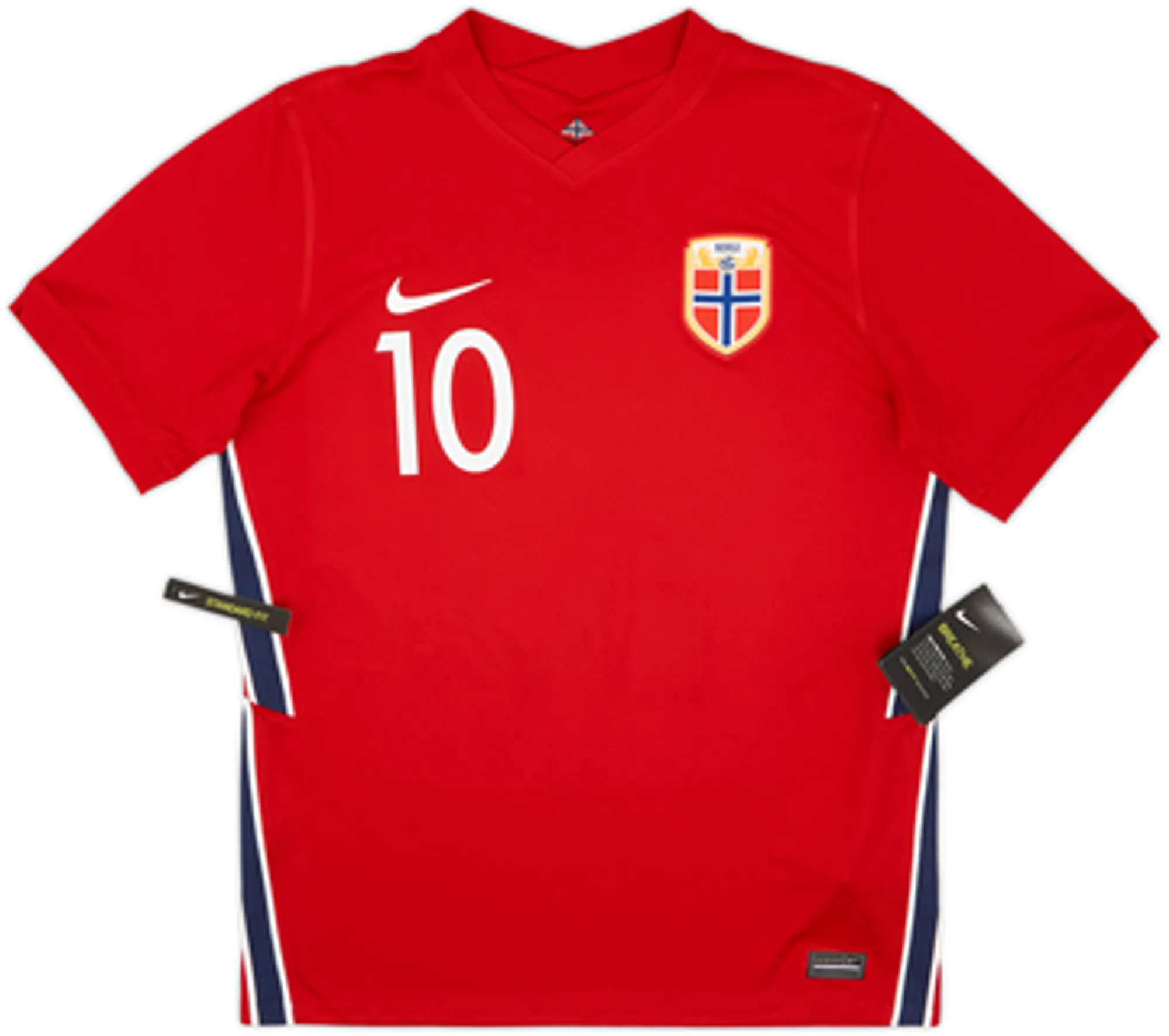 2020-22 Norway Home Shirt Odegaard #10 (M)