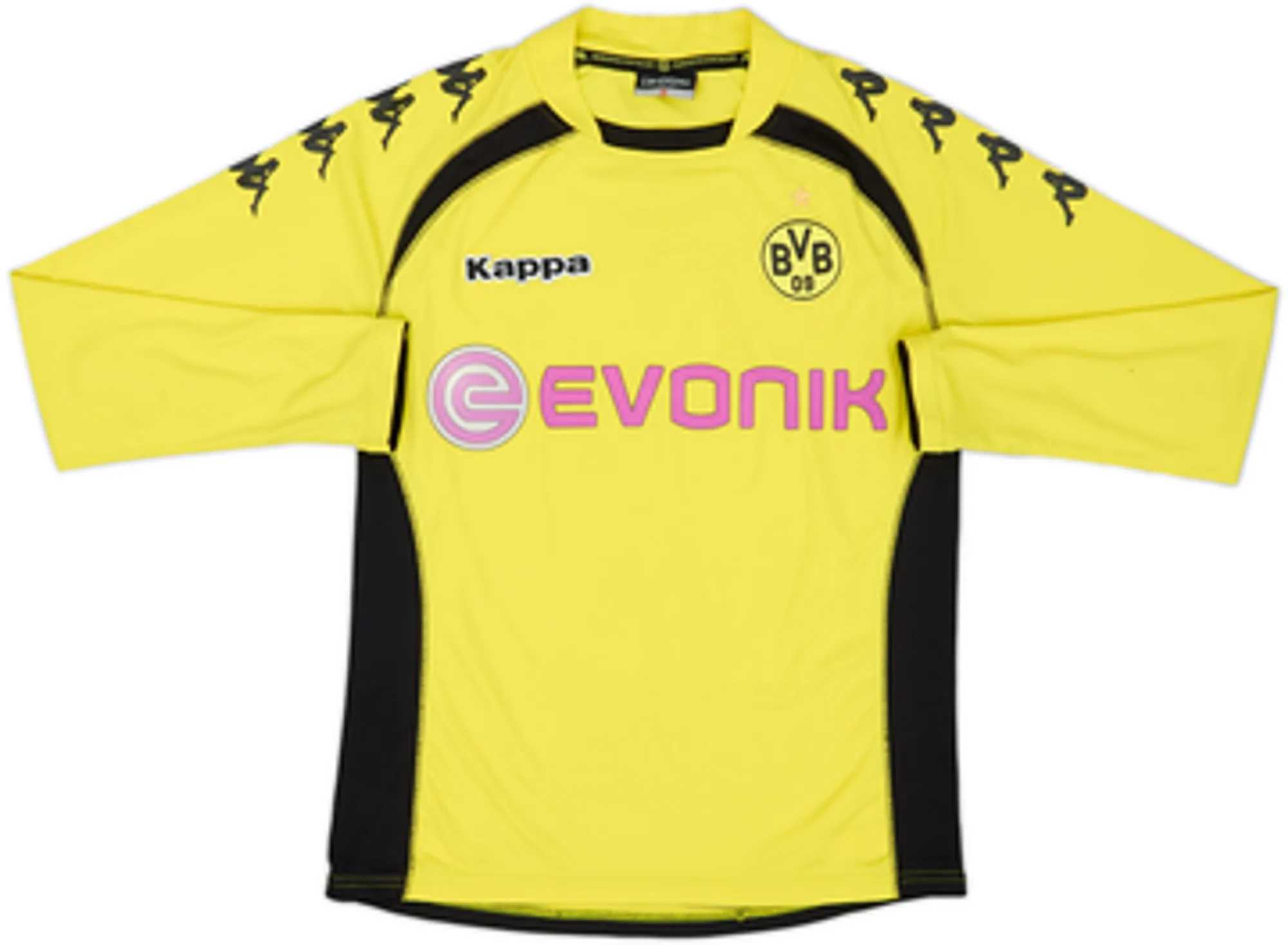 2009-10 Borussia Dortmund Home L/S Shirt Sahin #8 - 4/10 - (S)