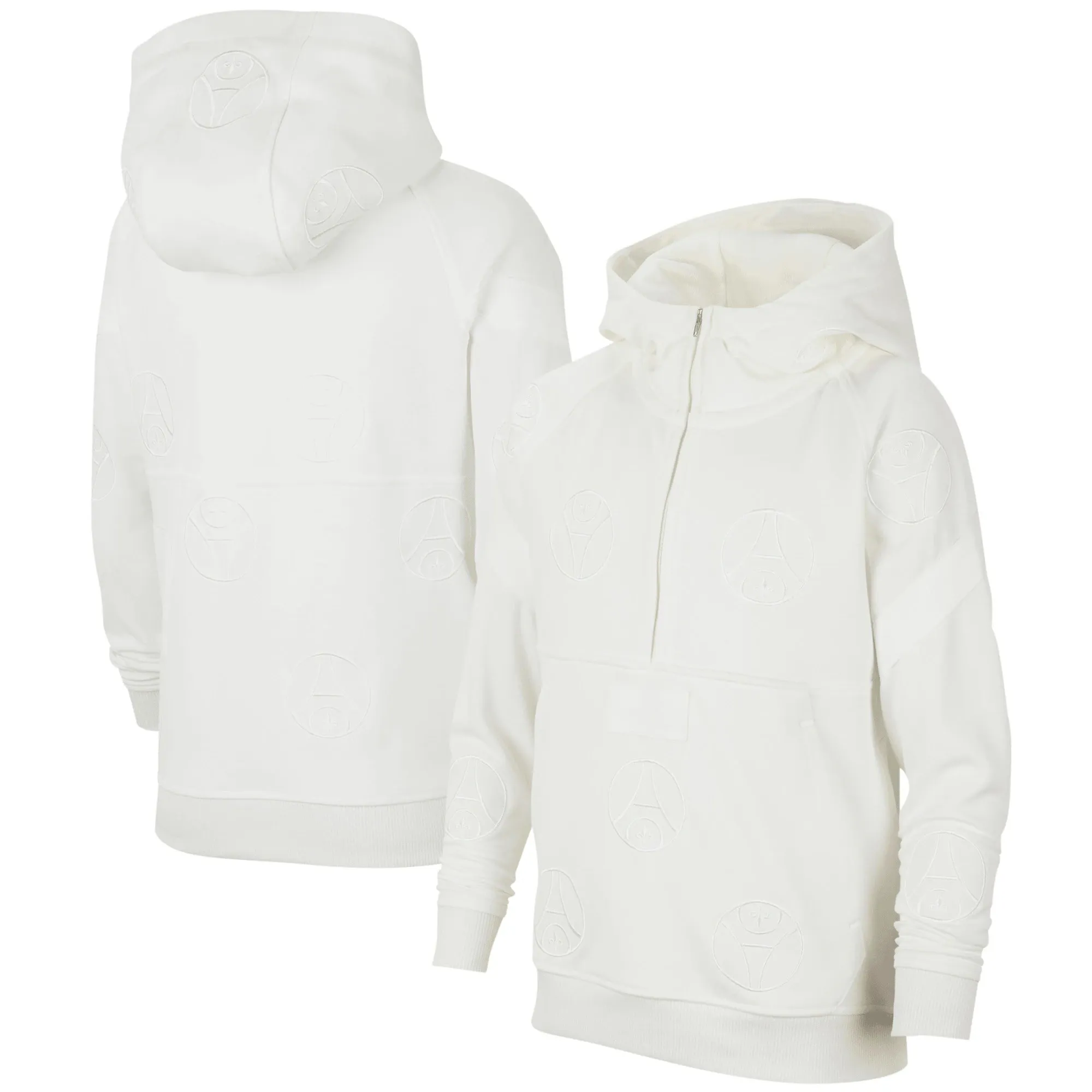 Paris Saint-Germain Diamonds Travel Dri-FIT Hoodie - Beige - Kids