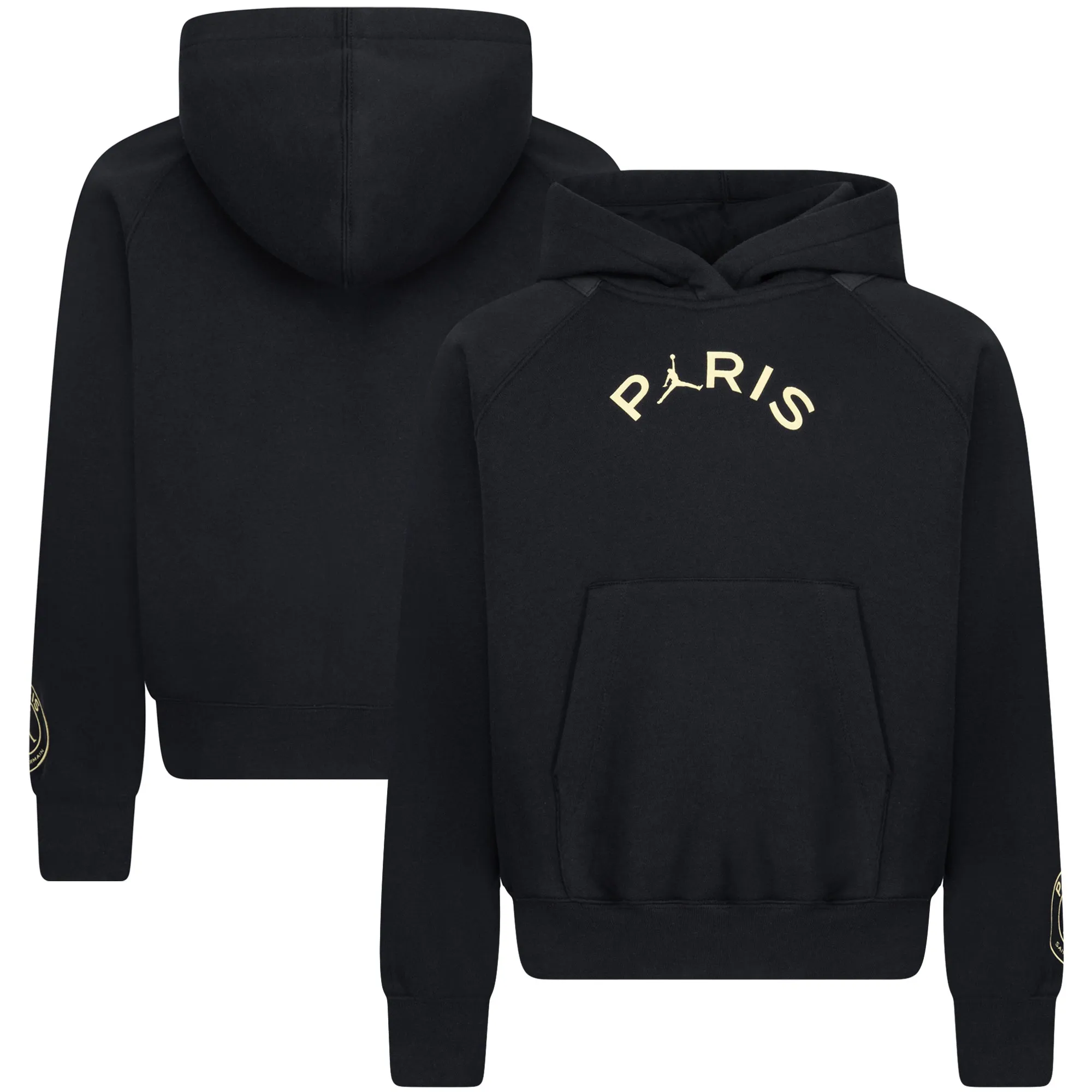PSG Jordan Central Hoodie - Black - Girls