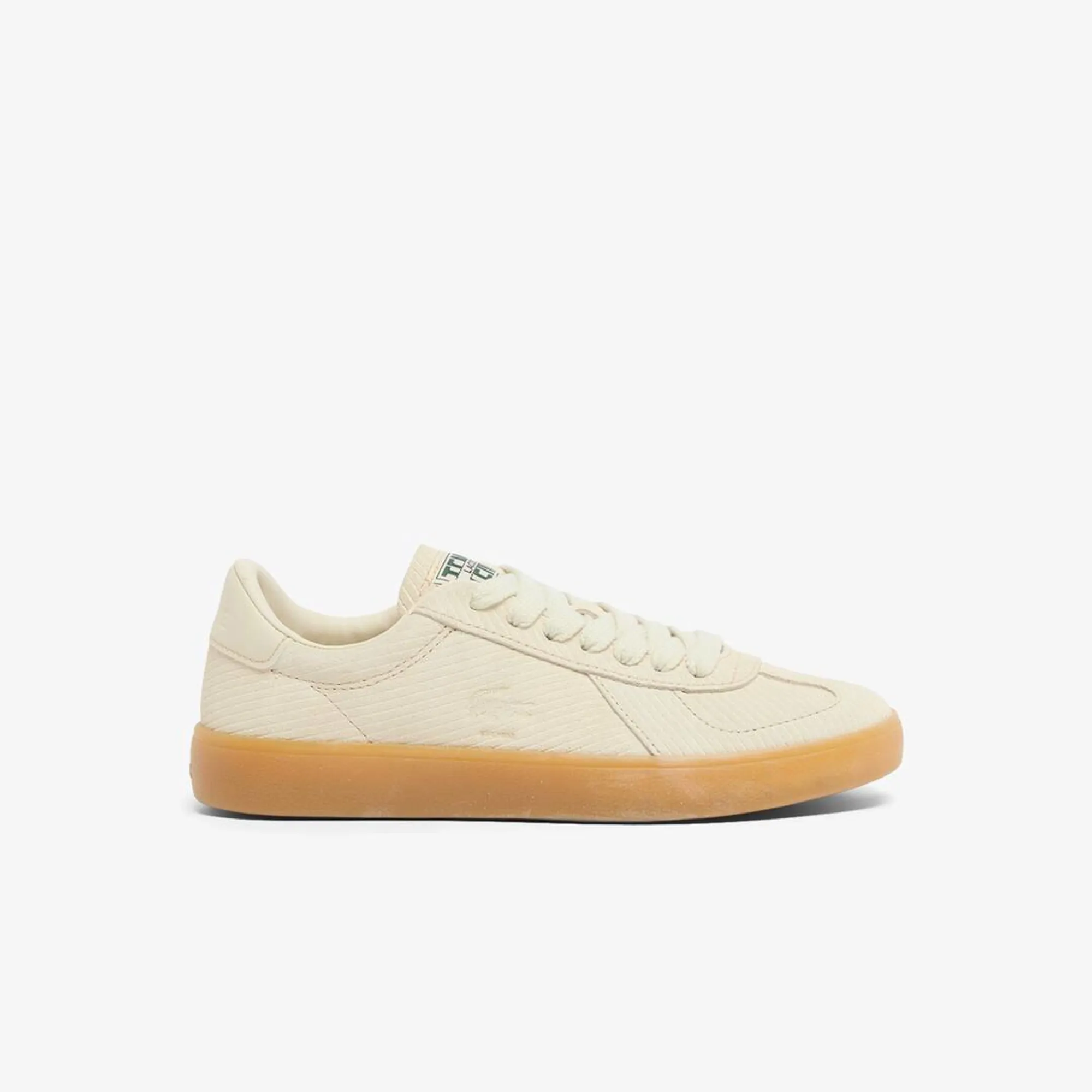 Lacoste Women's Baseshot Pro Suede Sneakers - Beige/Gum