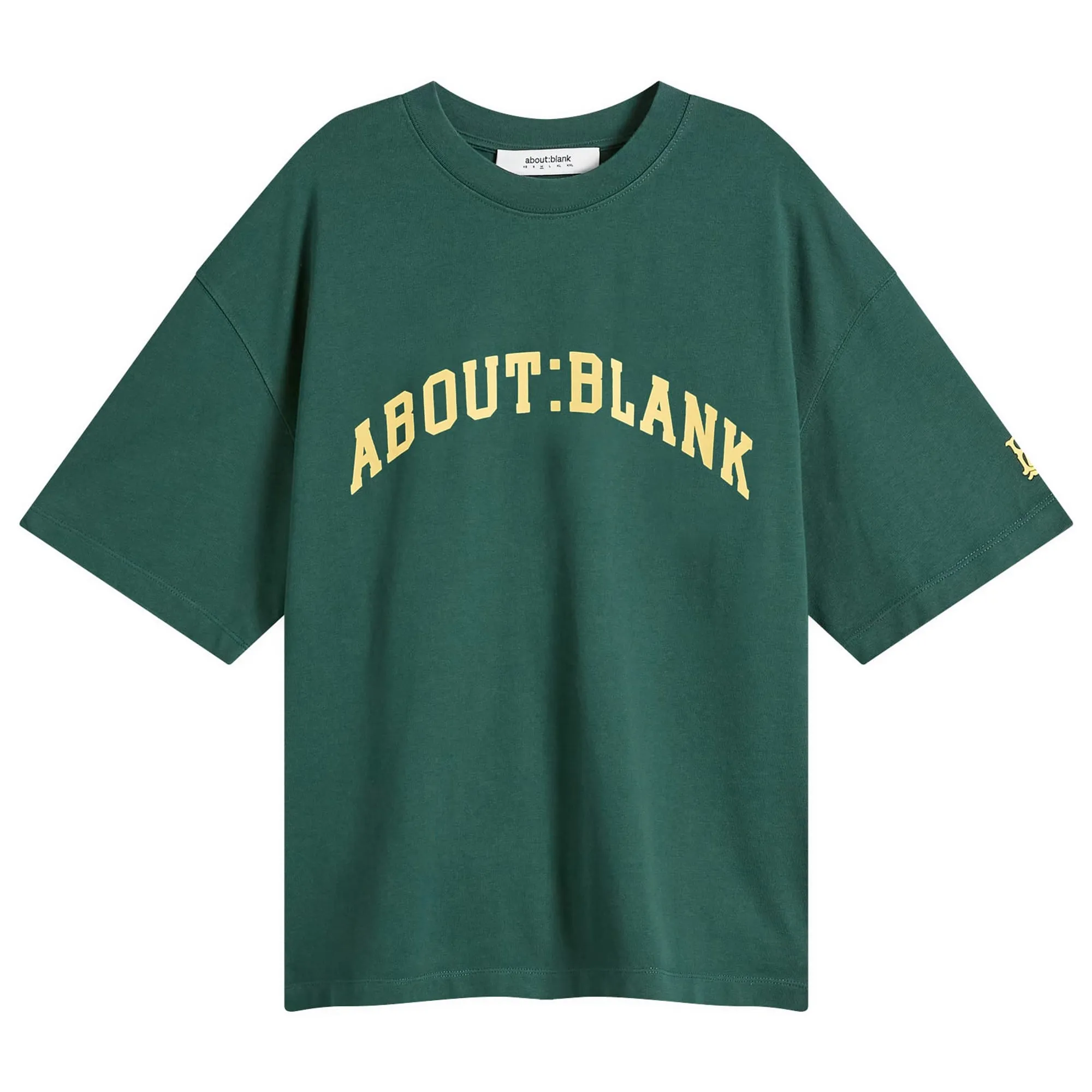 about:blank Men's College T-Shirt Epsom Green