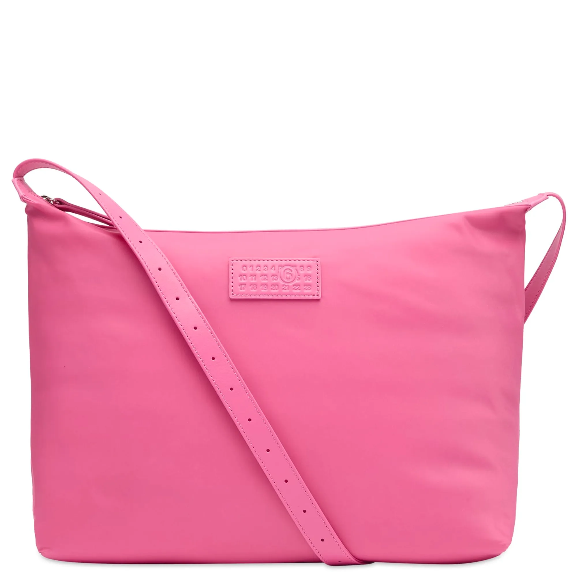 MM6 Maison Margiela Women's Nylon Crossbody Bag Carmine Rose