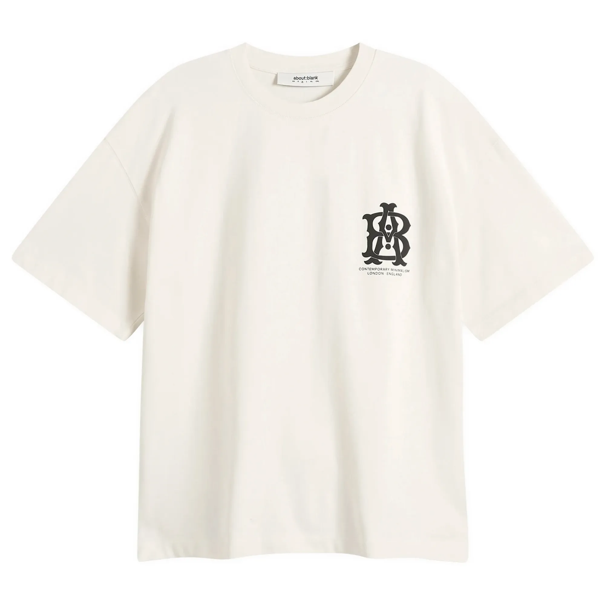 about:blank Men's Disc T-Shirt Oat