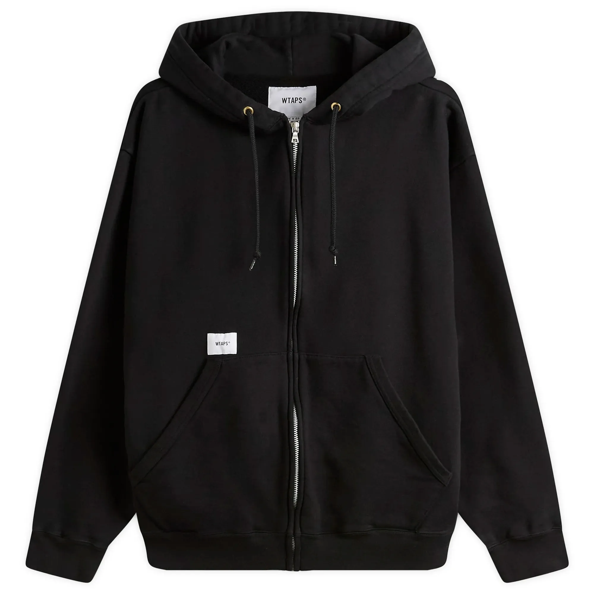 WTAPS Men's Throwdy Zip Hoody Black