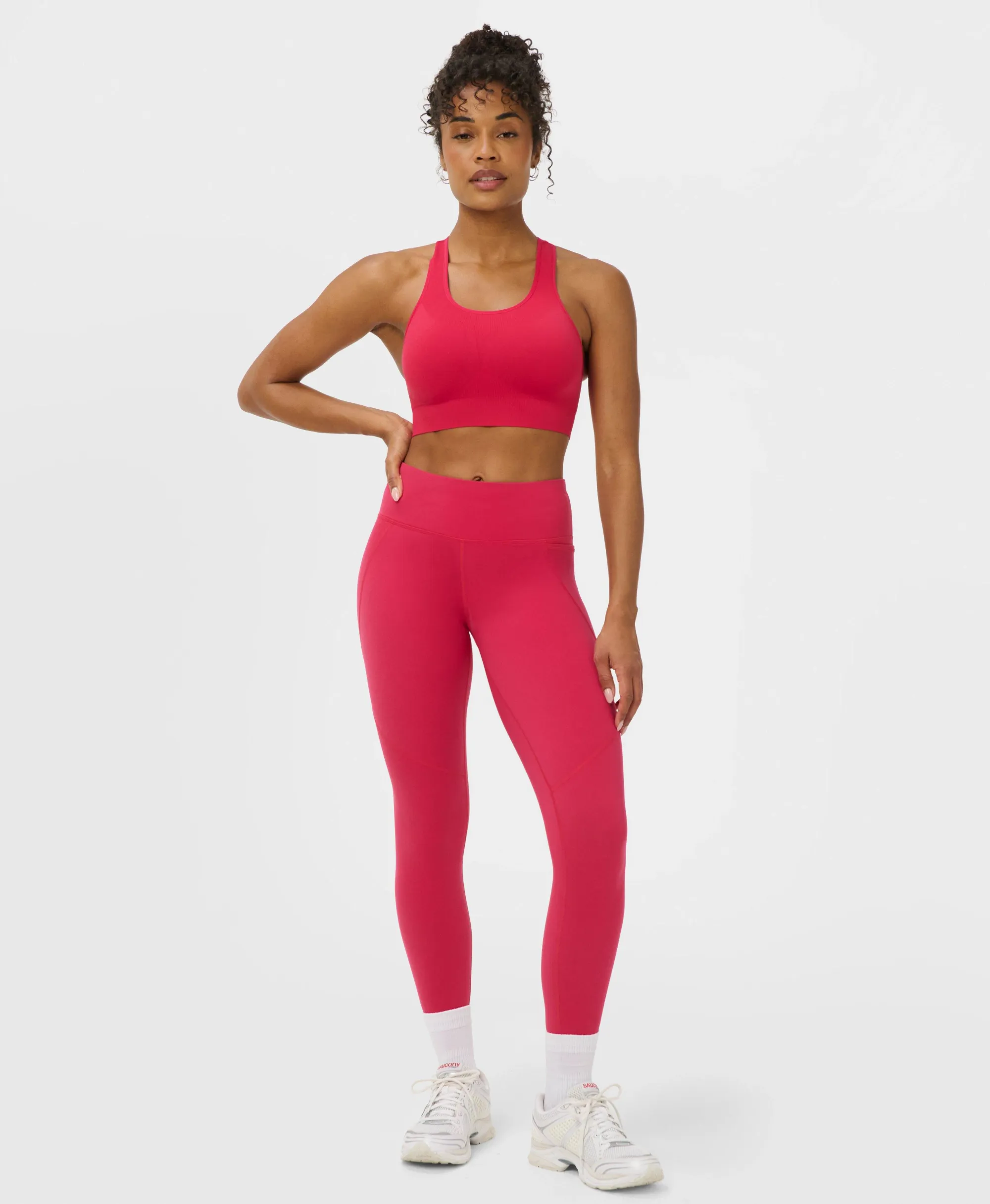 Sweaty Betty Power Gym Leggings, Red, Women's L