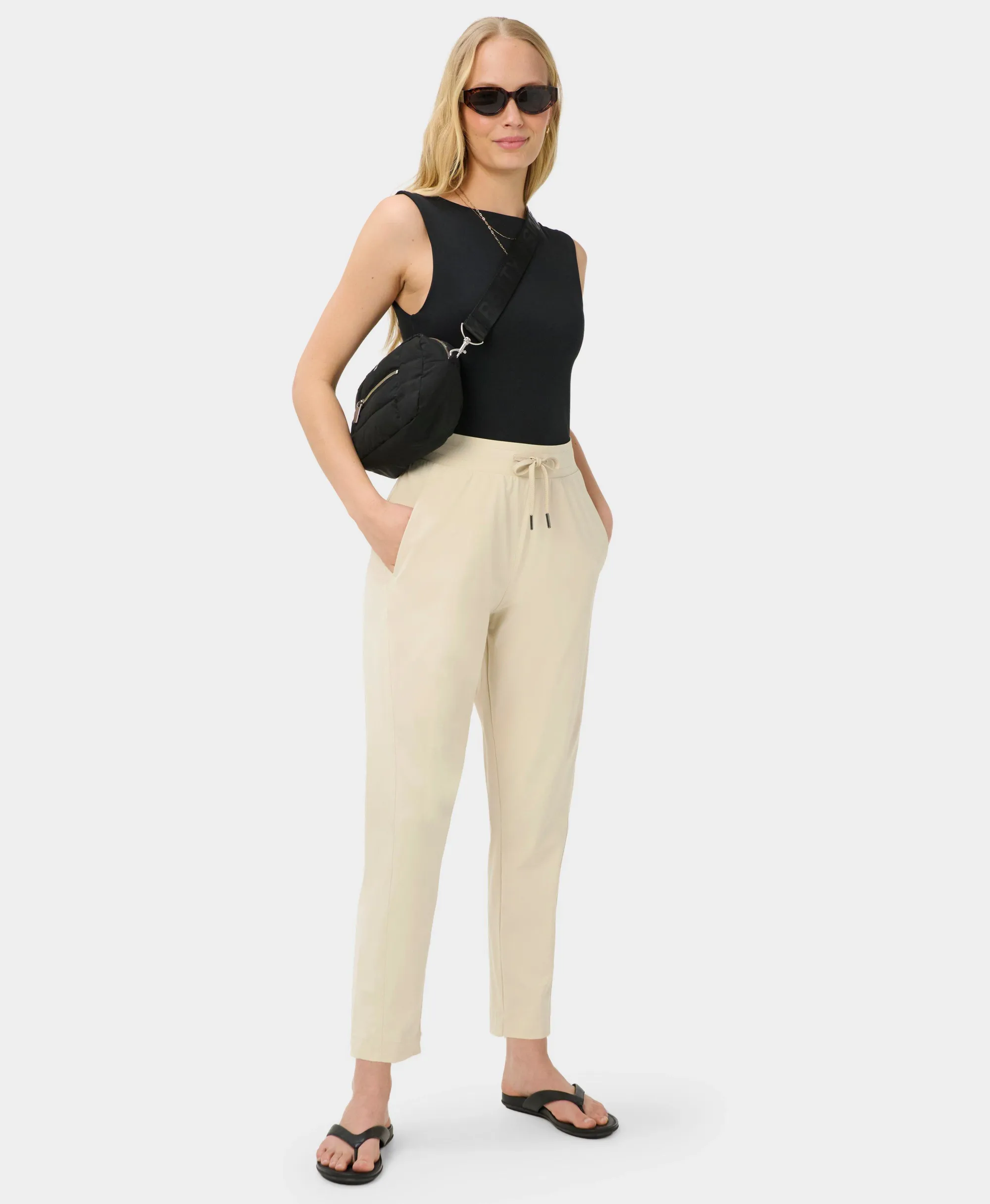 Sweaty Betty Explorer Trousers, Neutral, Women's L