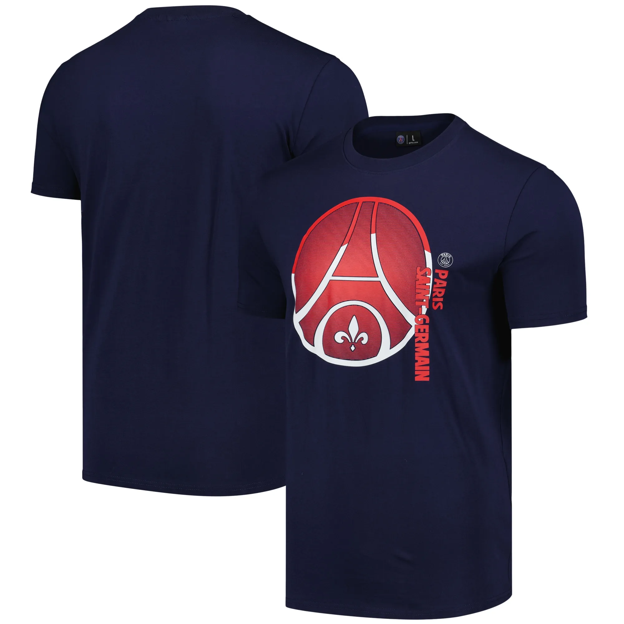 PSG Big Logo T-Shirt - Blue - Mens