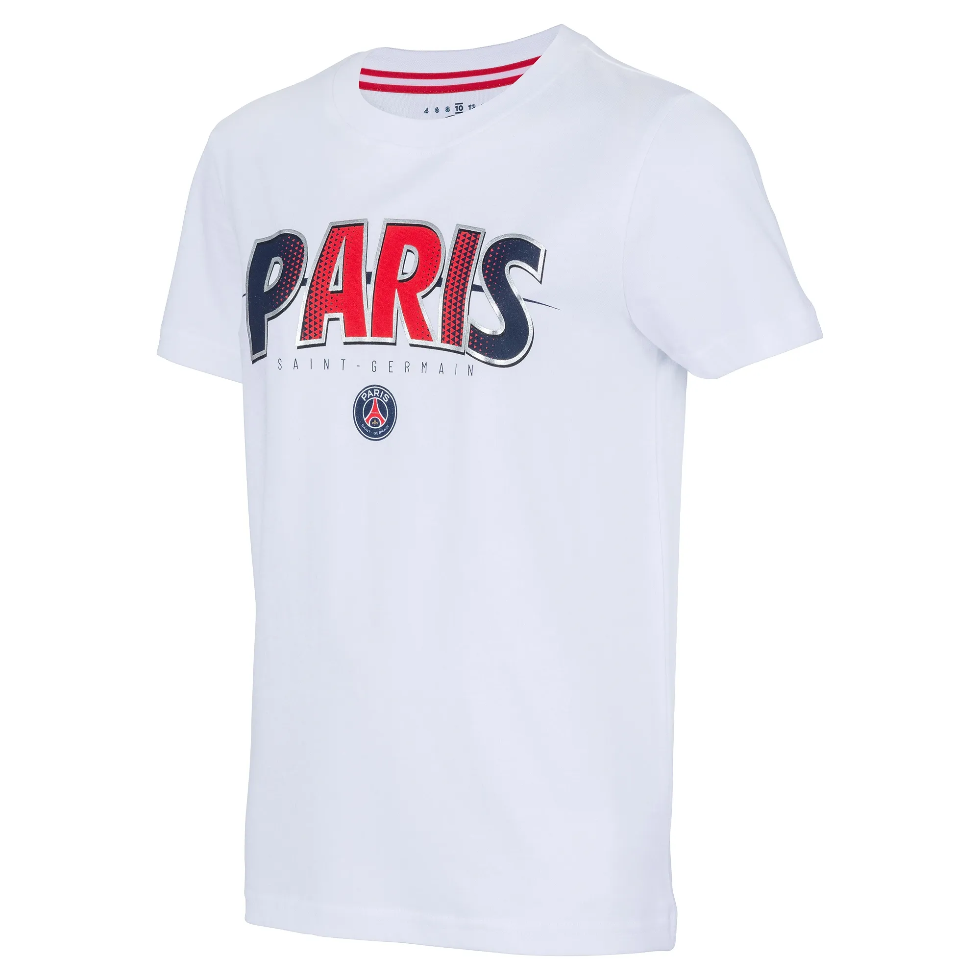 Paris Saint-Germain Core Wordmark T-Shirt - White - Kids