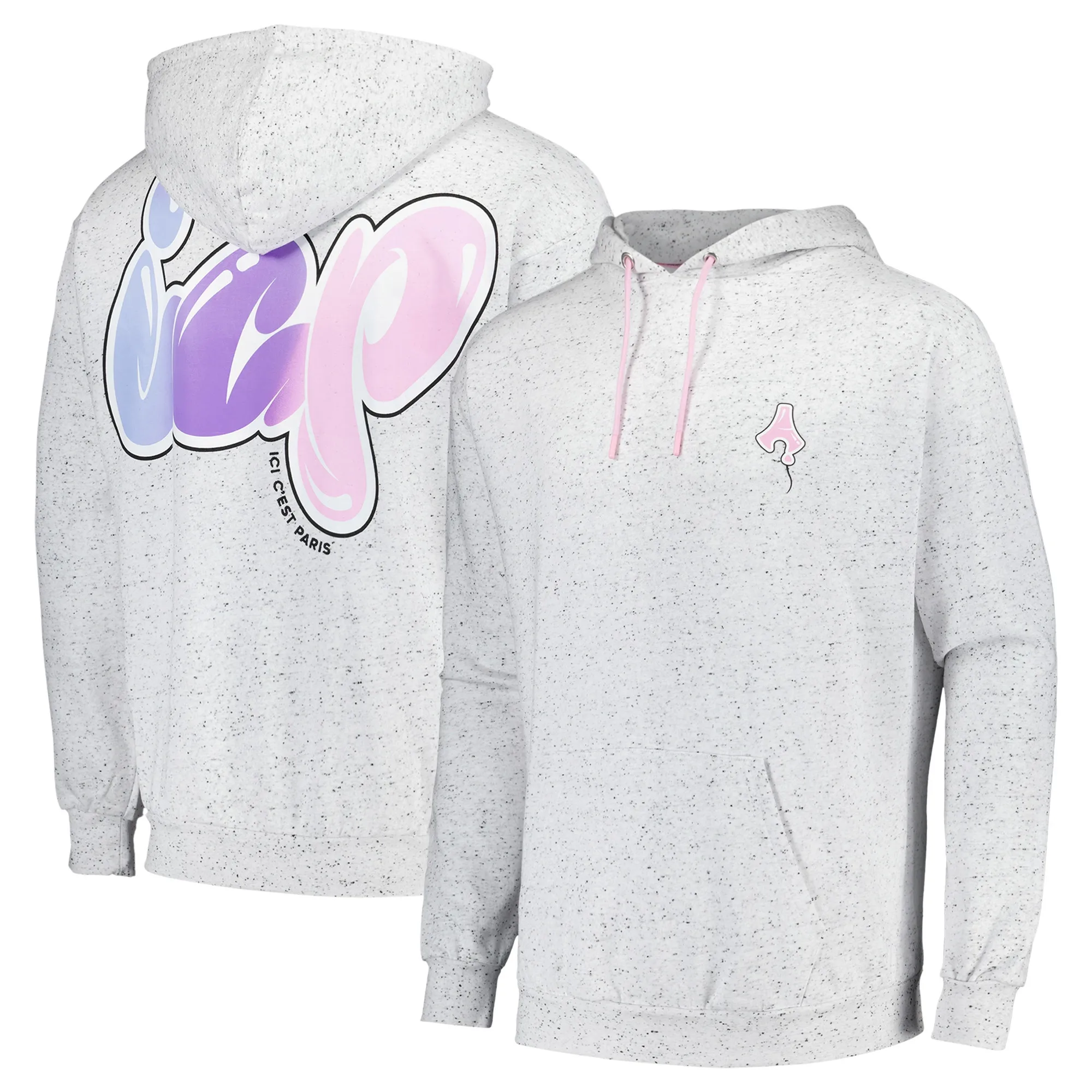Paris Saint-Germain ICI C'EST PARIS Oversized Hoodie - White - Mens