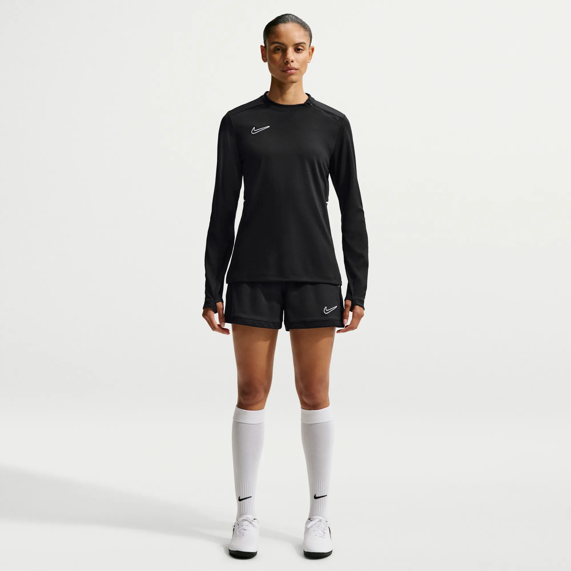 Nike Academy Women's Dri-FIT 10cm Football Shorts - Black