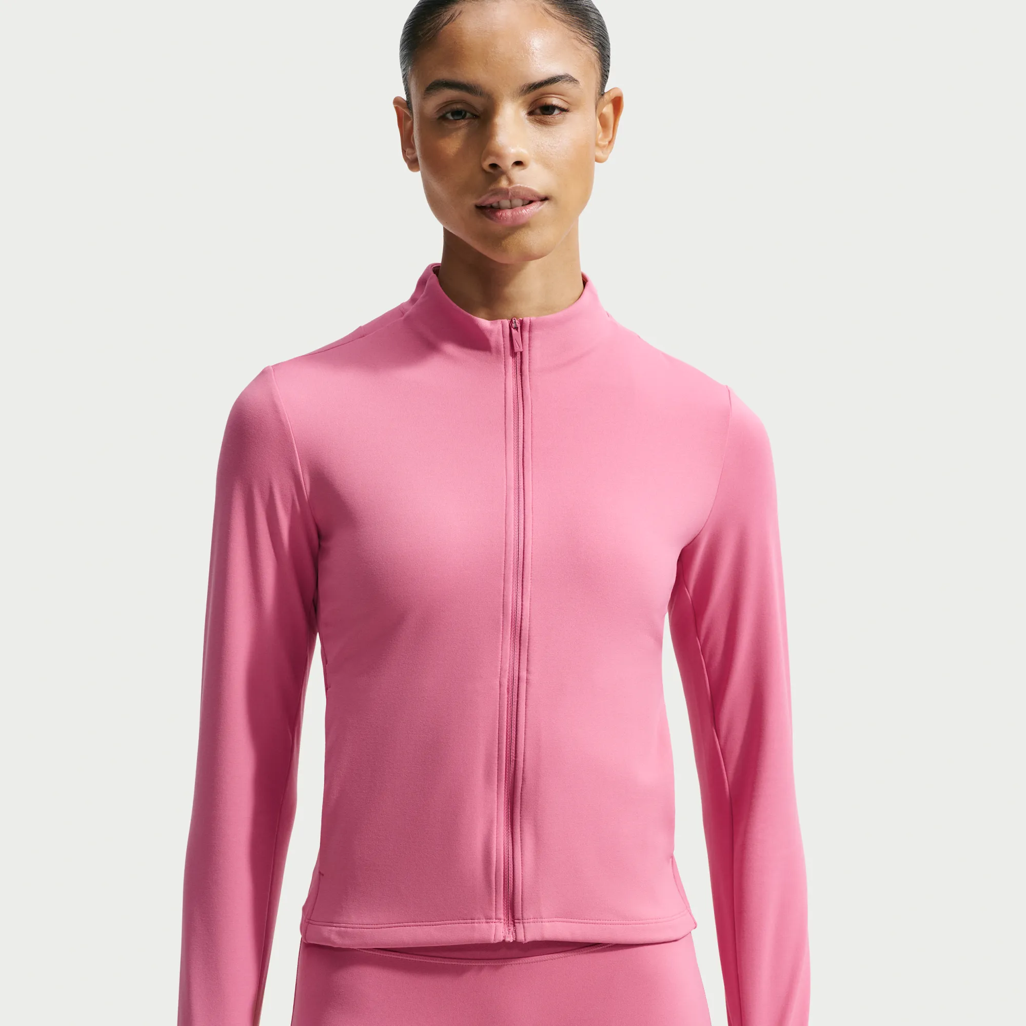 Nike Zenvy Women's Dri-FIT Full-Zip Jacket - Peony