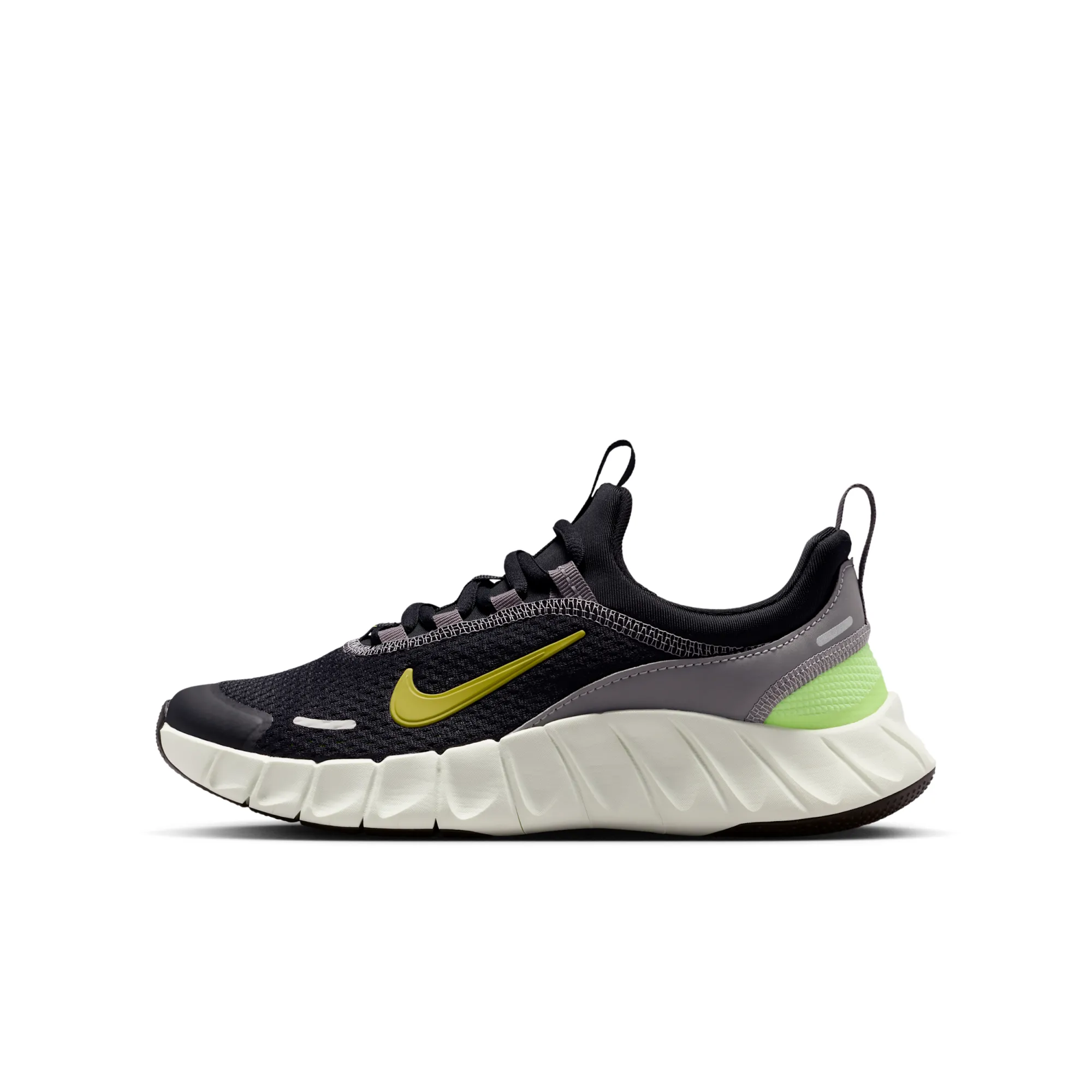 Nike Free Ride Older Kids' Running Shoes - Black