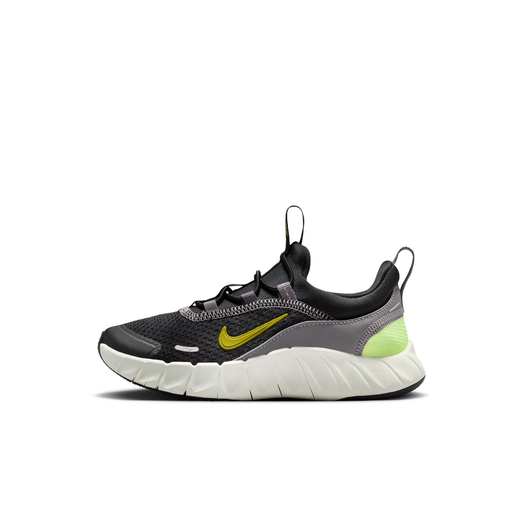 Nike Free Ride Younger Kids' Running Shoes - Black