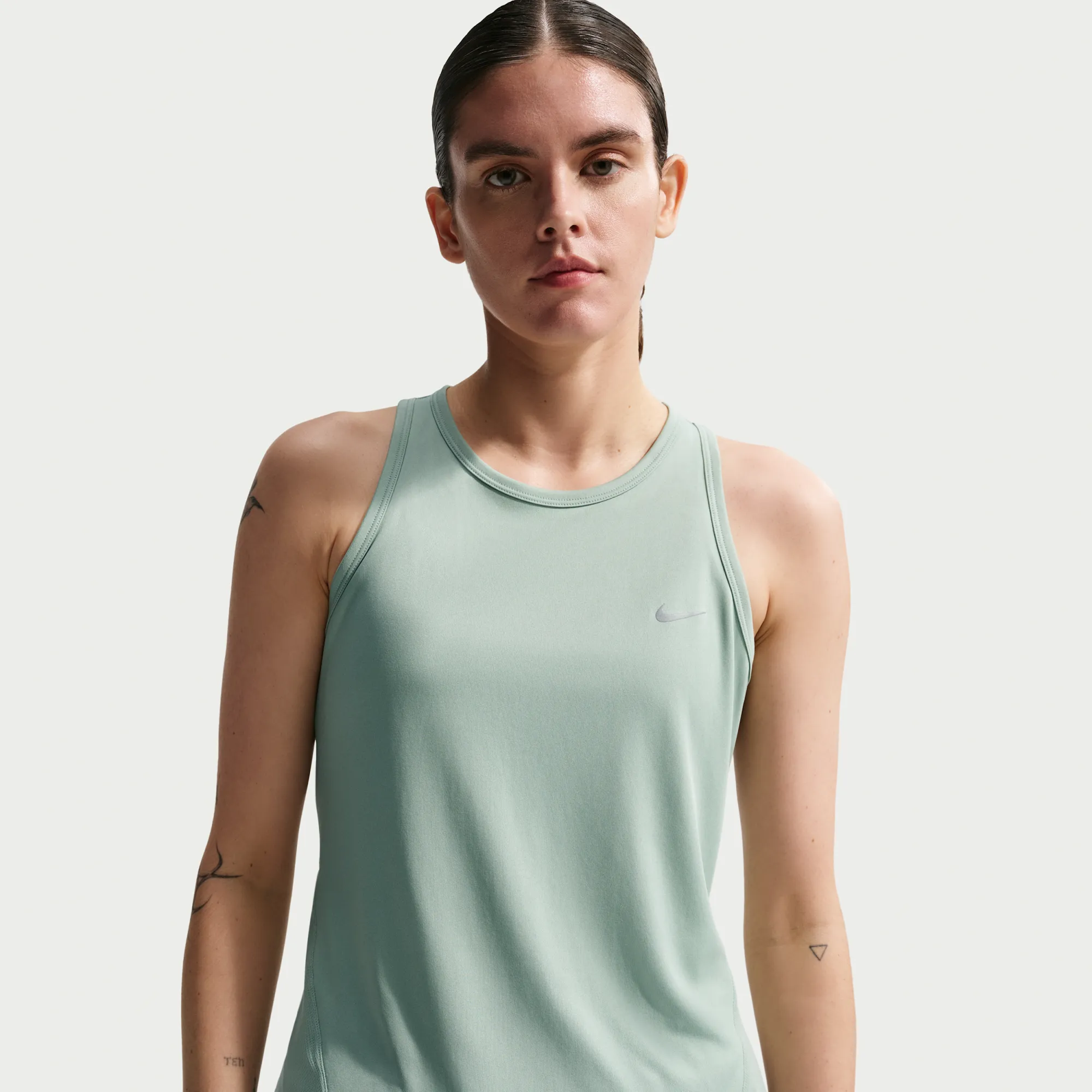 Nike Tempo Women's Dri-FIT Running Tank Top - Steam