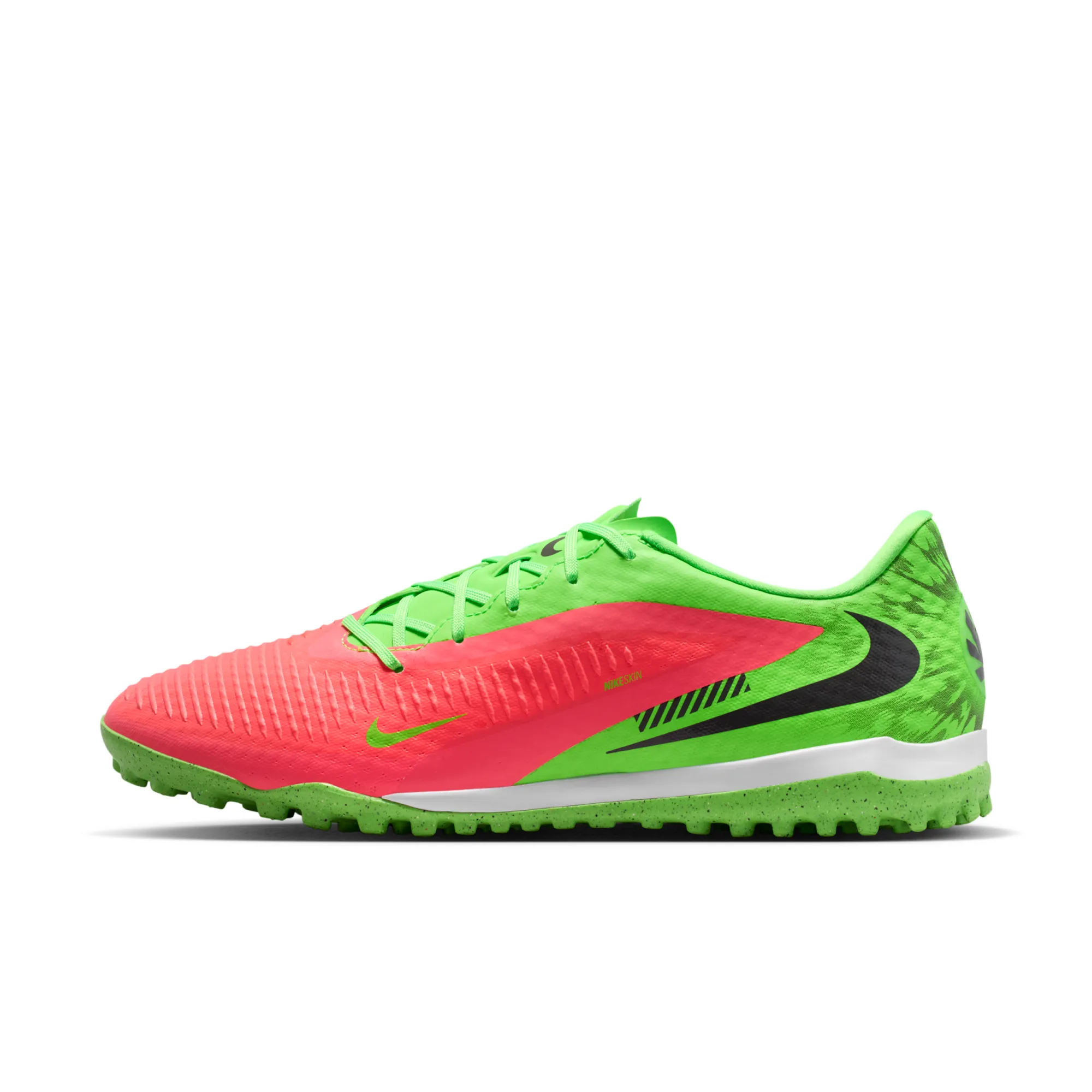 Nike Phantom 6 Low Academy 'Erling Haaland' Turf Football Shoe - Hot Punch