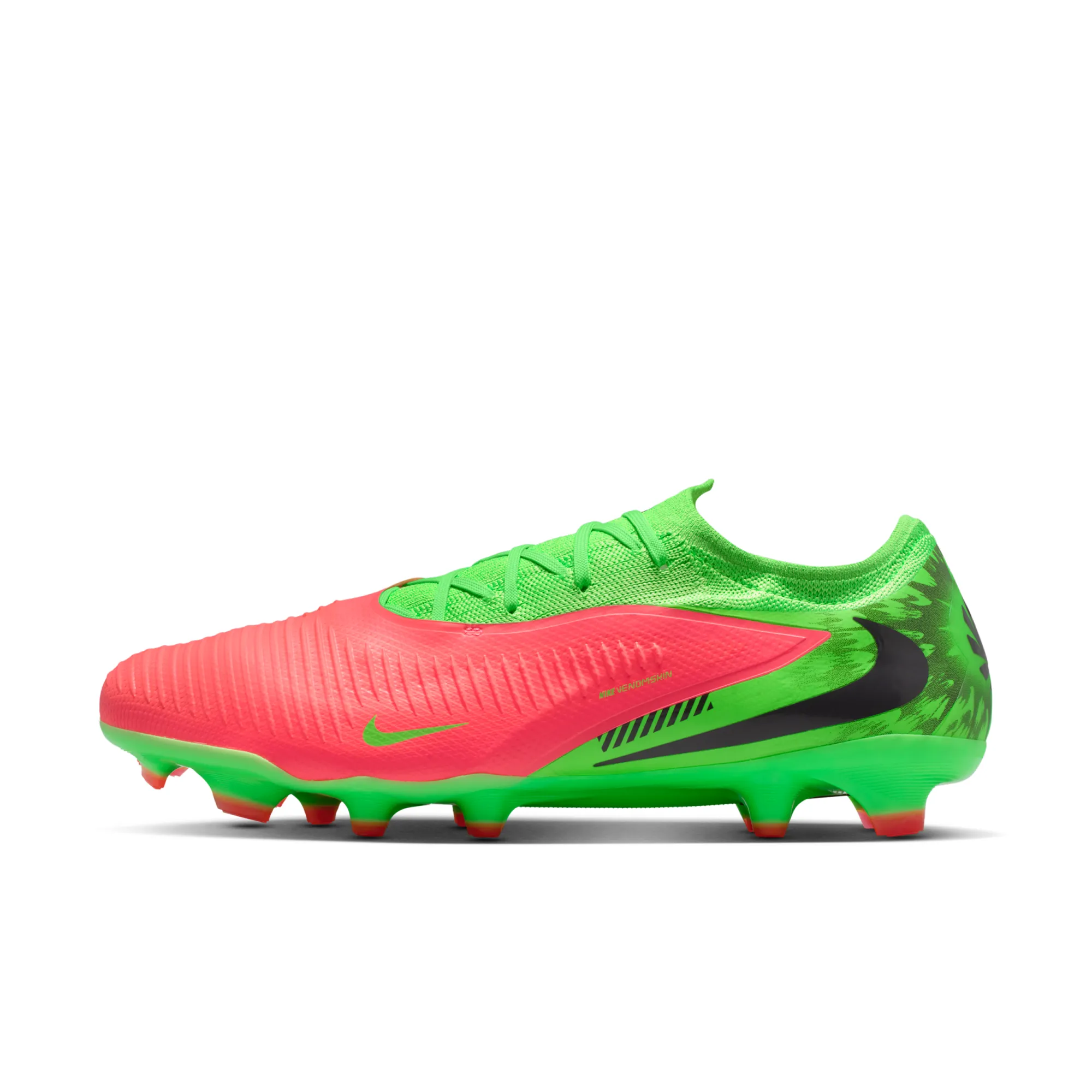 Nike Phantom 6 Low Pro 'Erling Haaland' Firm-Ground Football Boot - Hot Punch