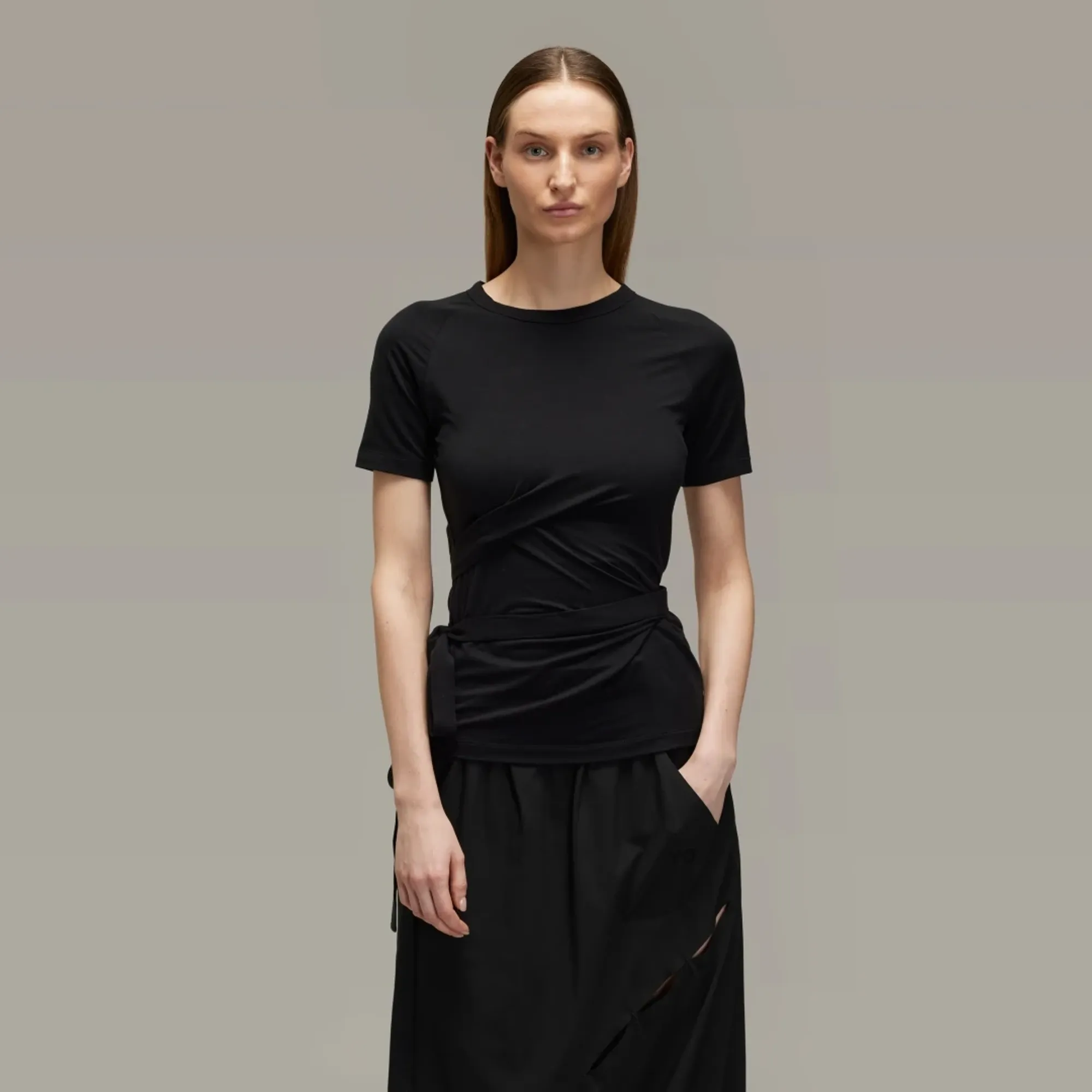 adidas Y-3 Tencel Short Sleeve T-Shirt