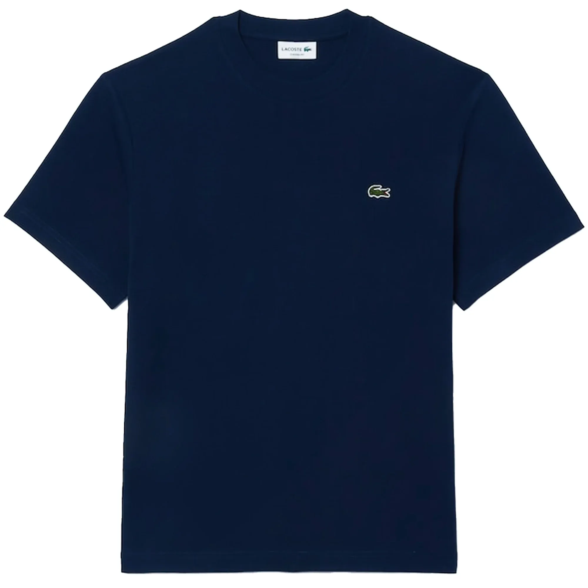 Lacoste Classic Fit Cotton Jersey T-Shirt - Navy Size 3 / UK Size  S
