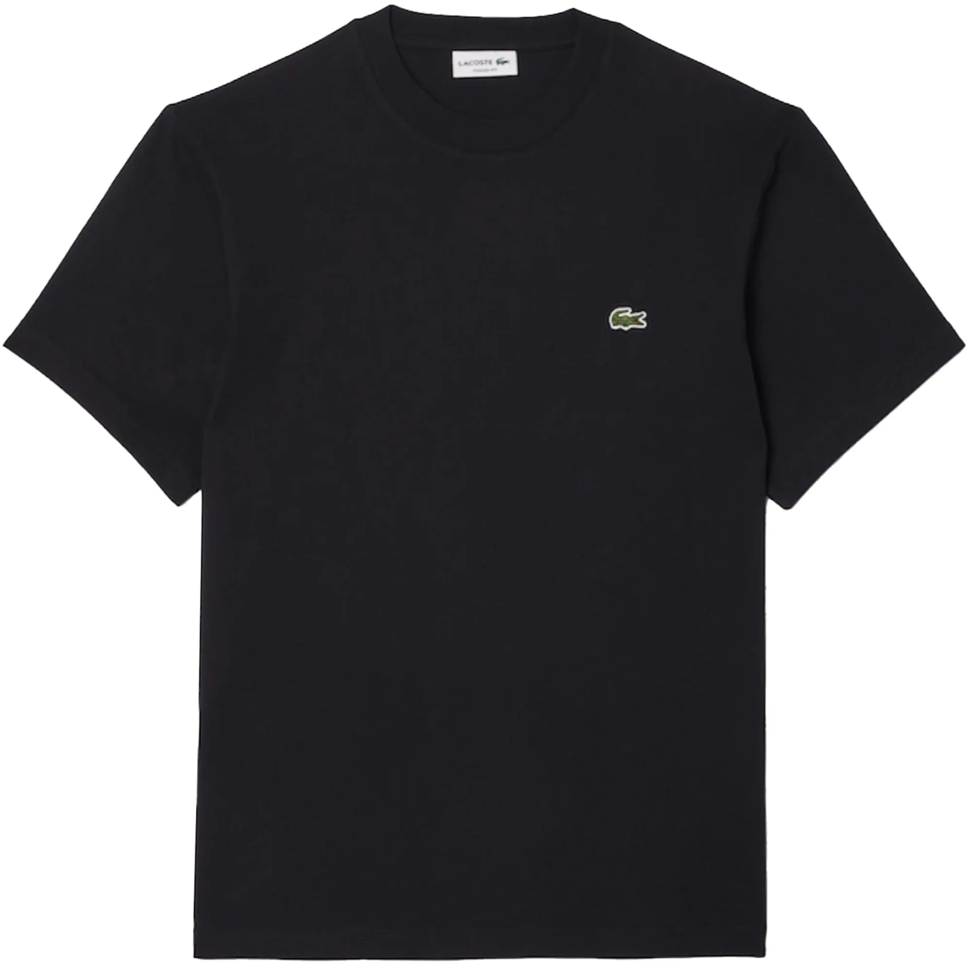 Lacoste Classic Fit Cotton Jersey T-Shirt - Black Size 3 / UK Size  S