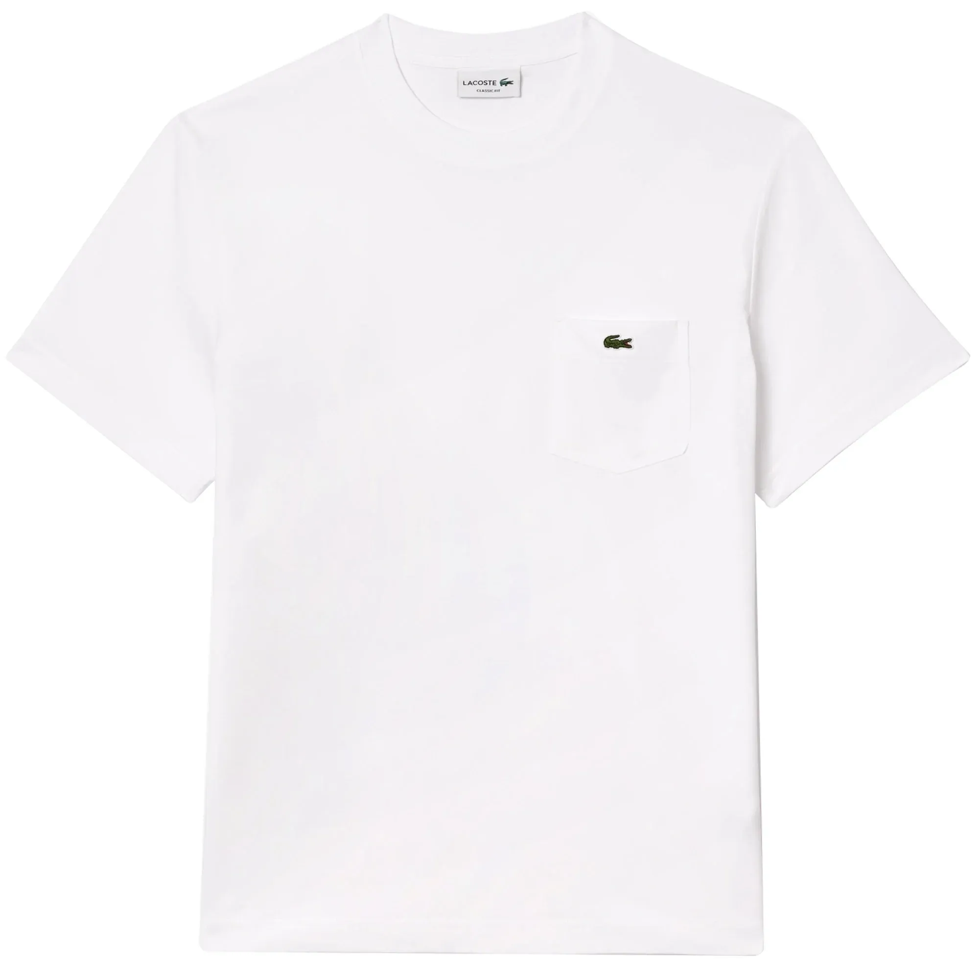 Lacoste Pocket T-Shirt - White Size 3 / UK Size  S